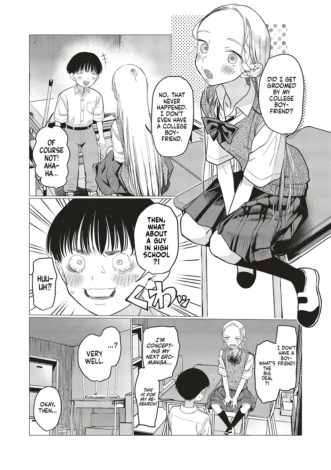 JC Sasha and Her Otaku Classmate Chapter 87 page 6 - Chapter 87: Grooming
