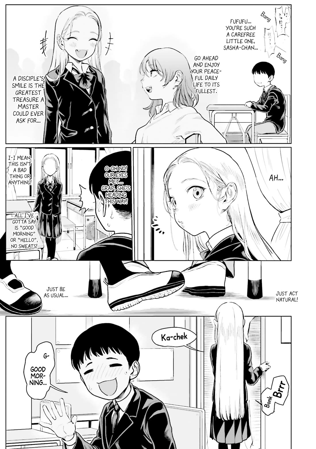 JC Sasha and Her Otaku Classmate Chapter 9 page 3 - Chapter 9: They Came From Elsewhere