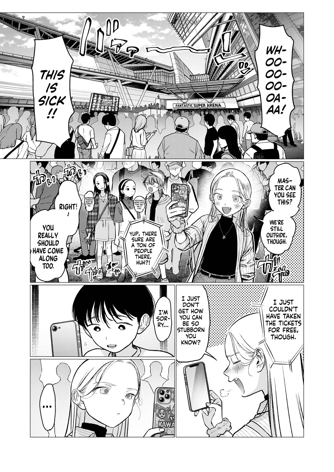 JC Sasha and Her Otaku Classmate Chapter 91 page 1 - Chapter 91