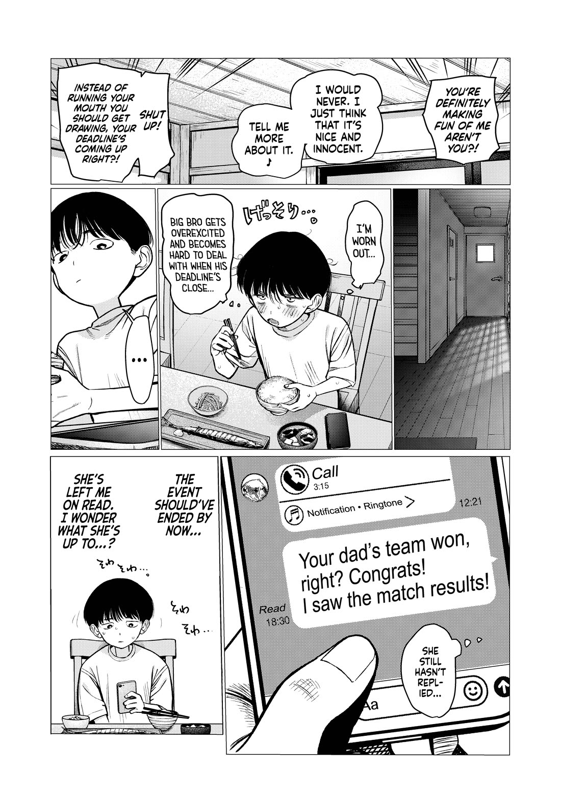 JC Sasha and Her Otaku Classmate Chapter 92 page 2 - Chapter 92: Left on Read.