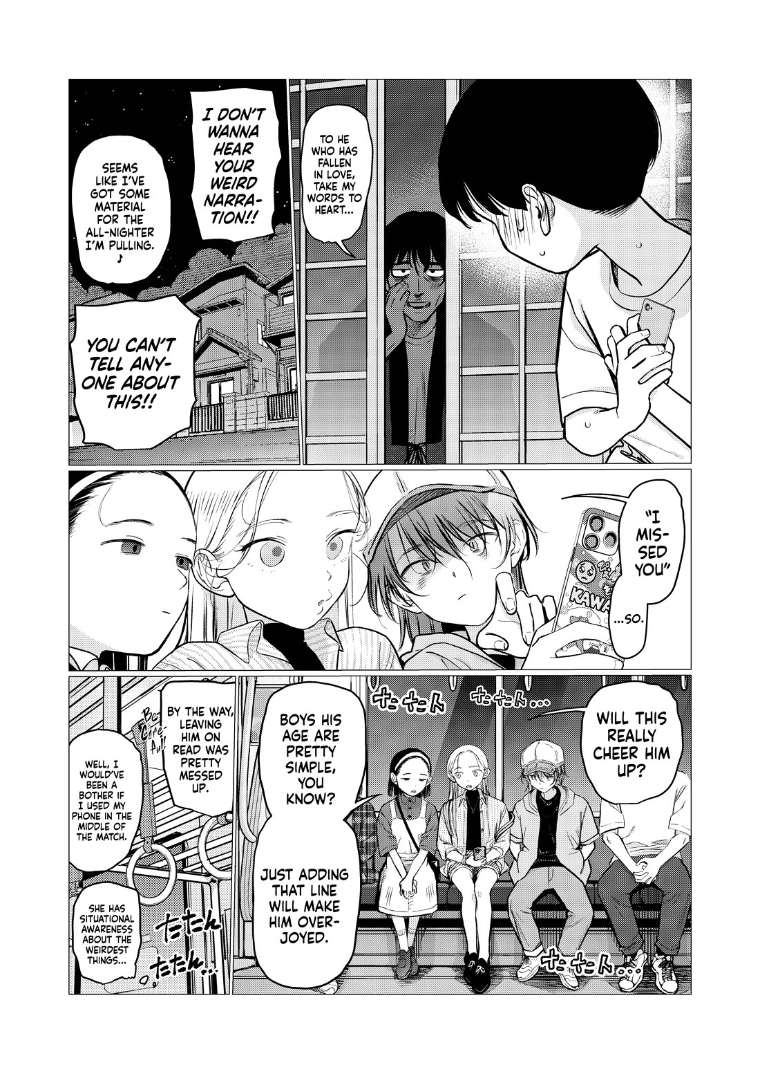JC Sasha and Her Otaku Classmate Chapter 92 page 5 - Chapter 92: Left on Read.
