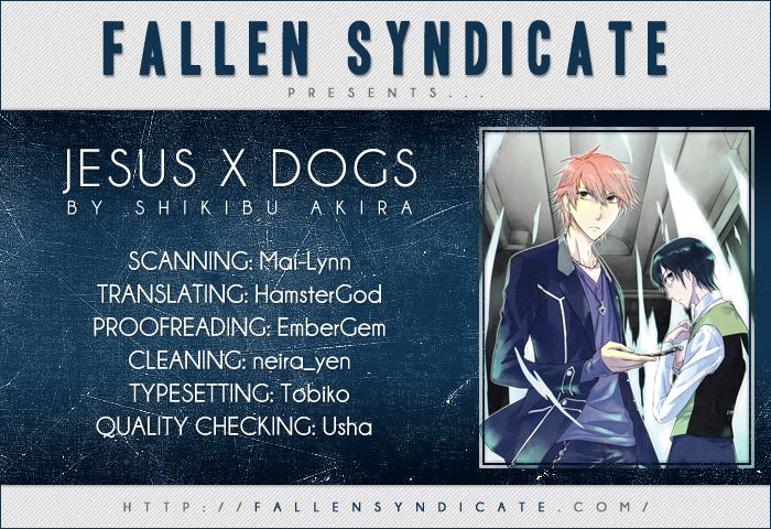 Jesus x Dogs Chapter 2 page 1 - Chapter 2 : The Flower and the Blade