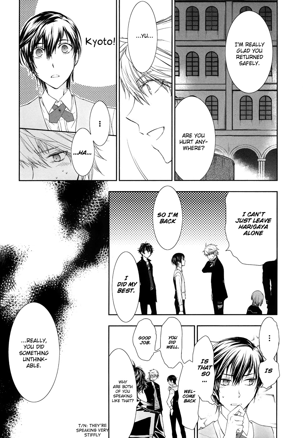 Jesus x Dogs Chapter 7 page 38 - Chapter 7: Darkness And Lamplight