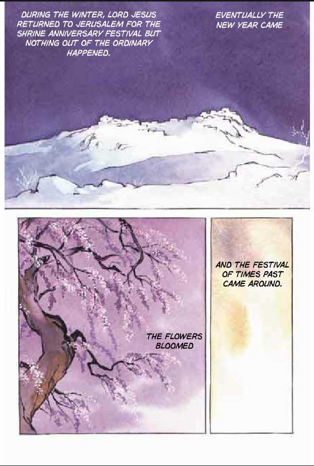 Jesus (YASUHIKO Yoshikazu) Chapter 2.5 page 54 - Vol.2 Chapter 5 : 5 The Festival of Refuge \ 6 The Festival of Times Past \ 7 Gesth...