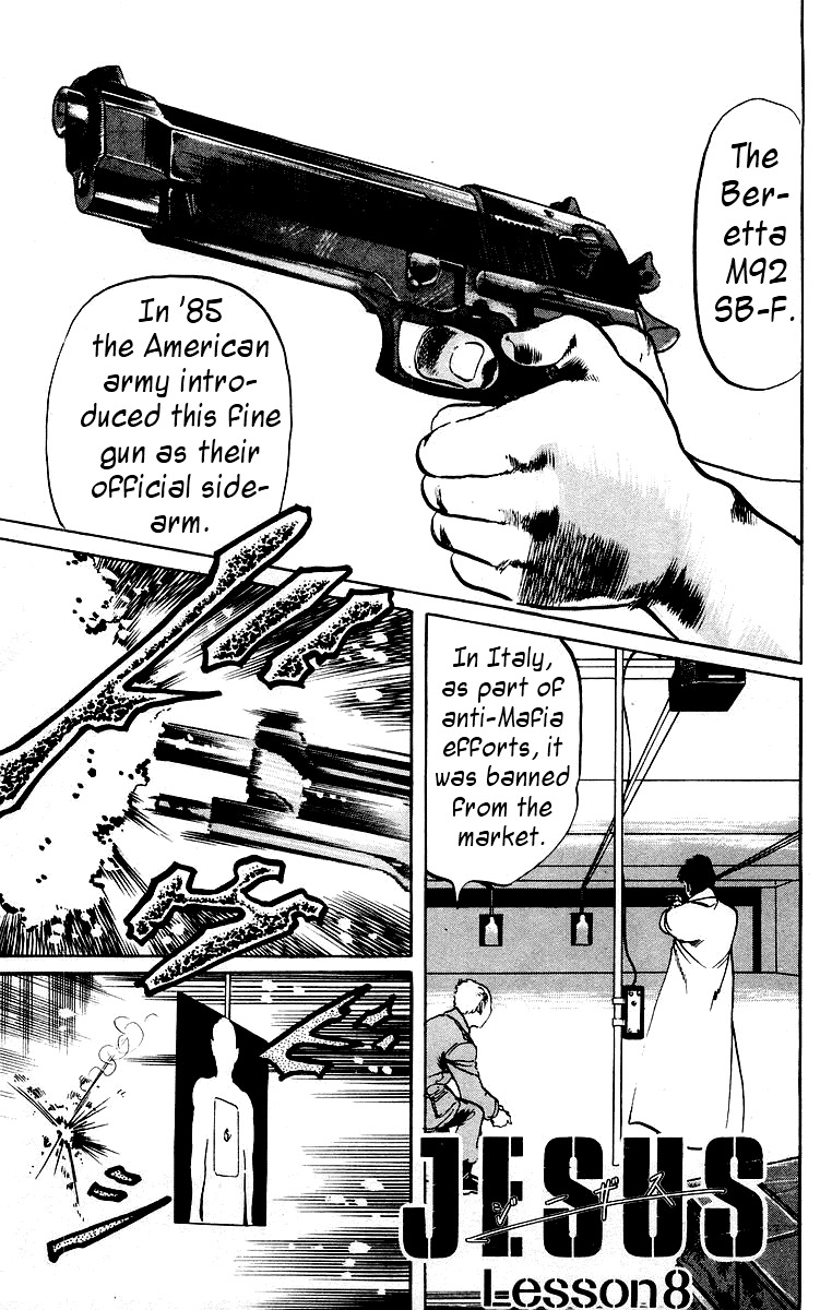 Jesus Chapter 8 page 1 - Chapter 8: Hardboiled Blackboard 4