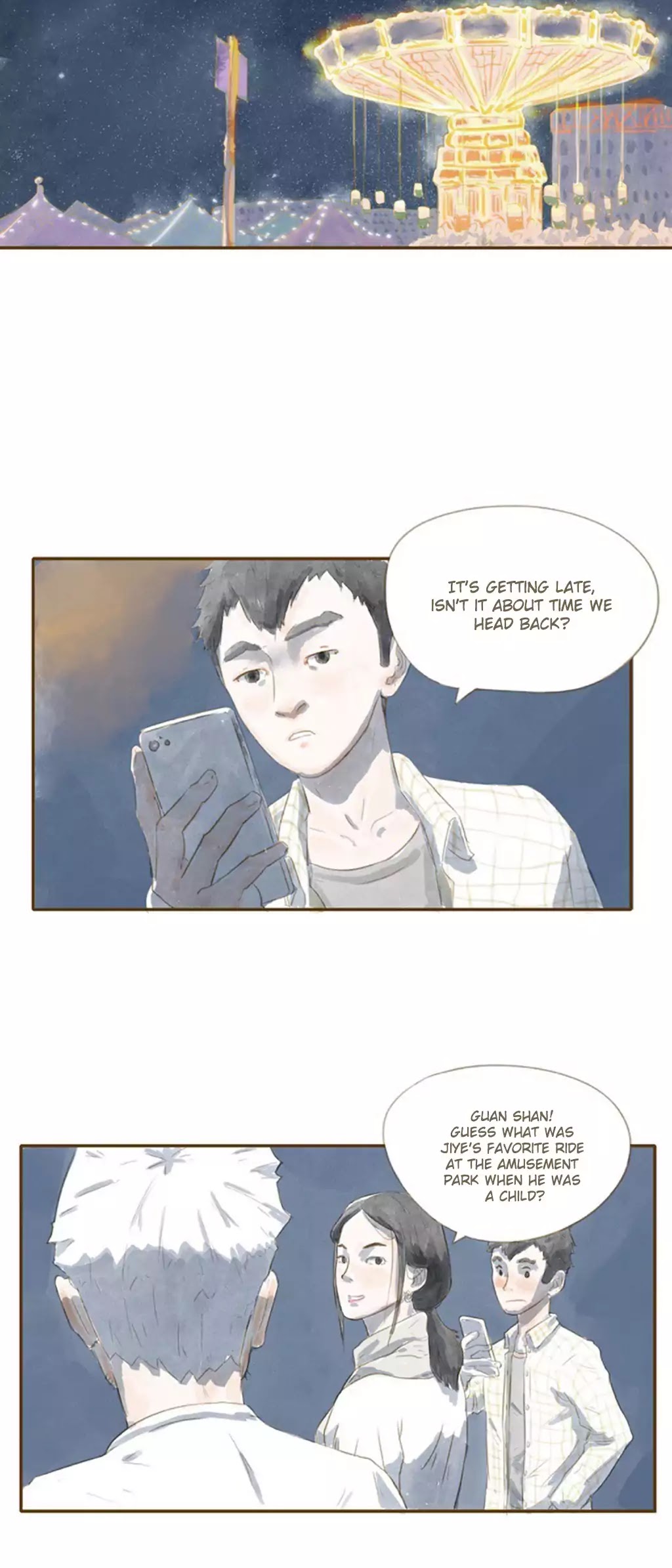 Ji Ye and Guan Shan Chapter 1 page 21 - Chapter 1: Evil Ferris Wheel