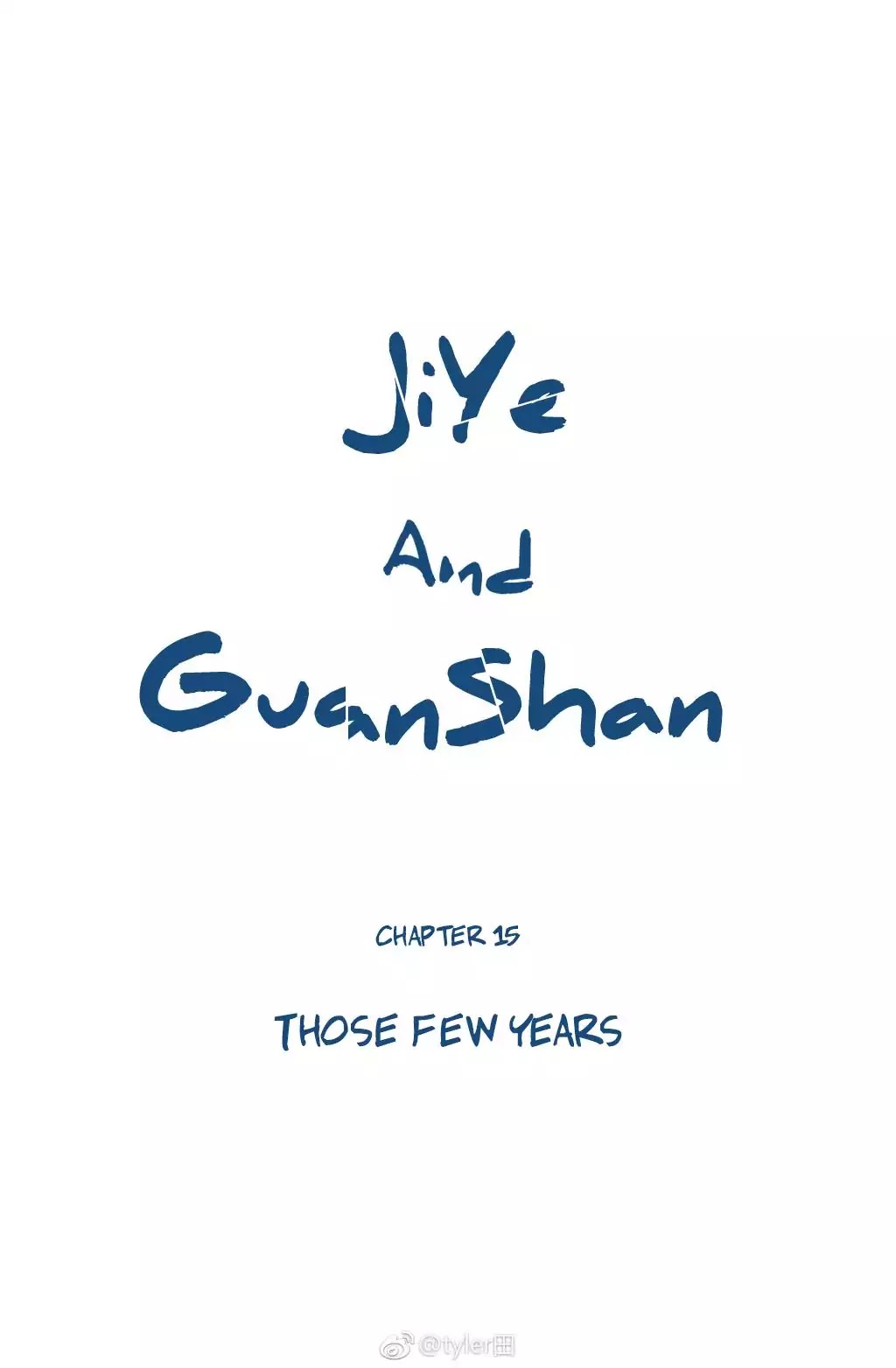 Ji Ye and Guan Shan Chapter 15 page 5 - Chapter 15: Those Few Years