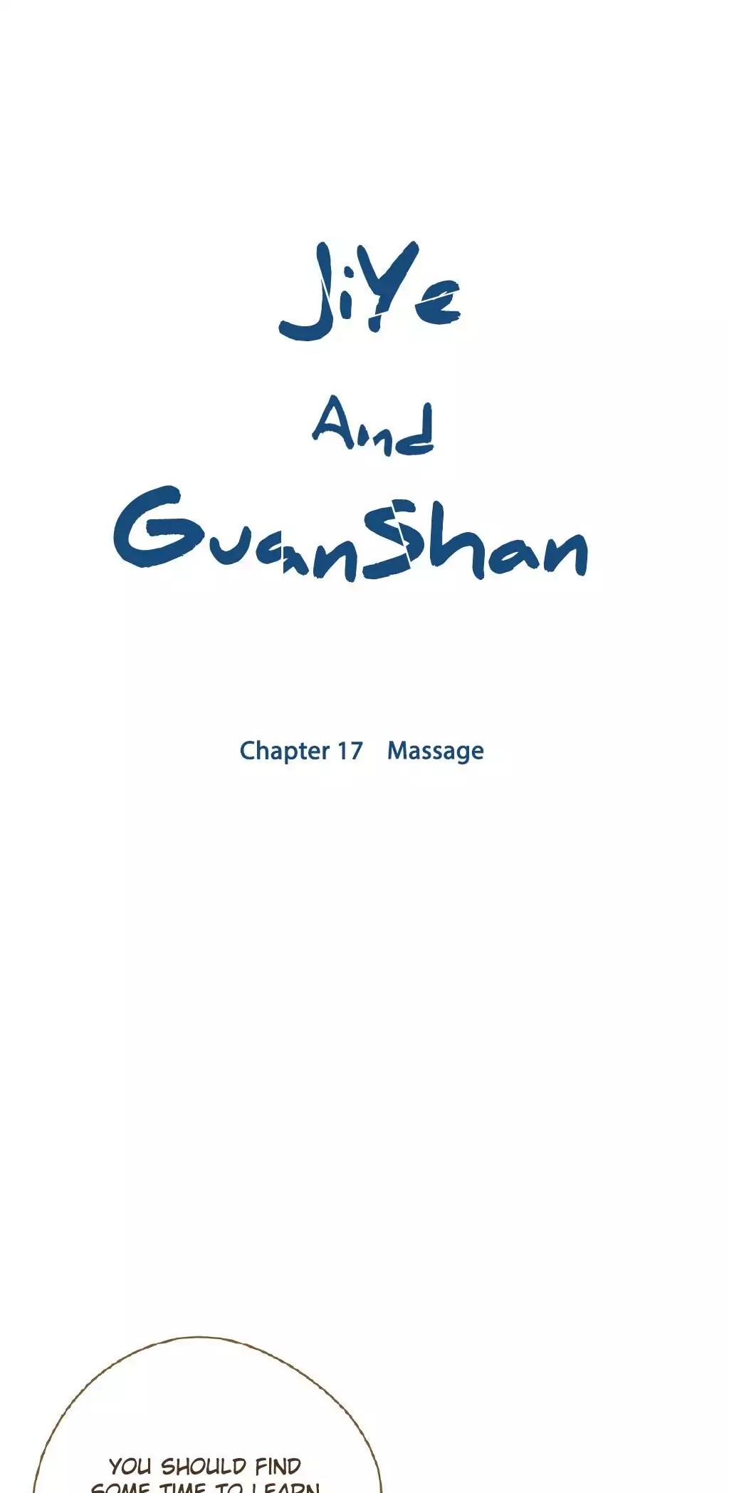 Ji Ye and Guan Shan Chapter 17 page 3 - Chapter 17: Massage