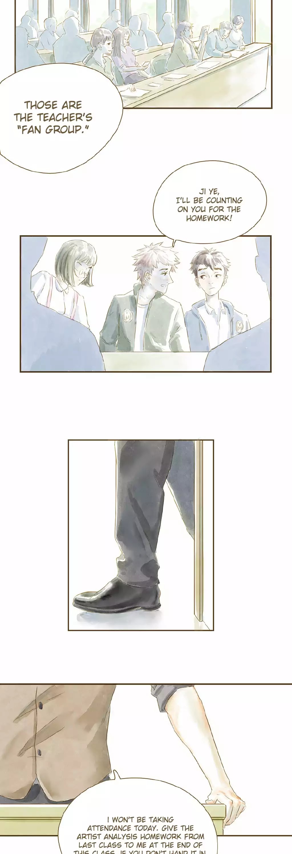 Ji Ye and Guan Shan Chapter 3 page 32 - Chapter 3: Attending Class