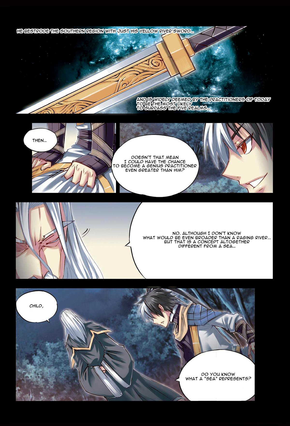 Jiang Ye Chapter 26.2 page 10 - Chapter 26 v2 : The First stroke in Cleaving the Mountain Apart