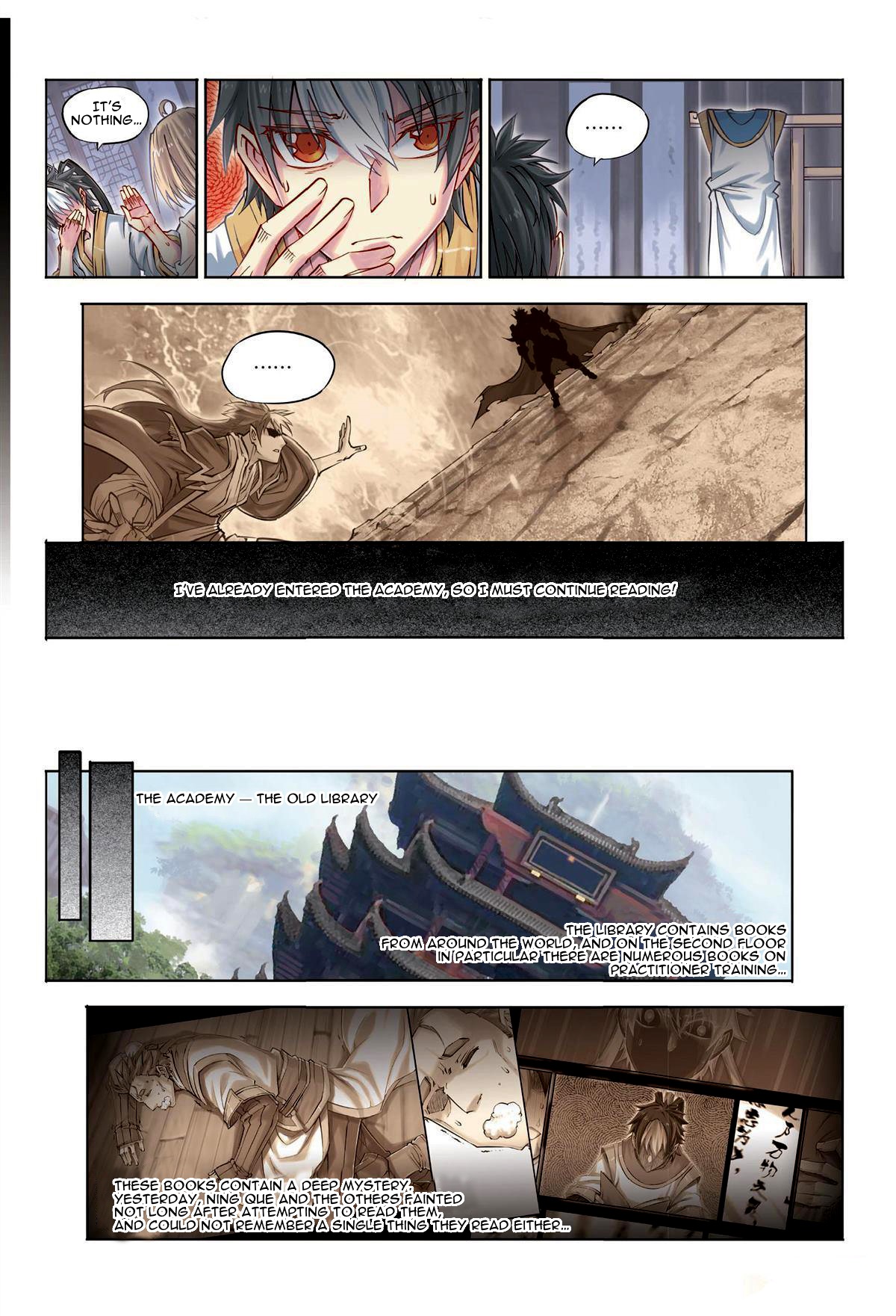 Jiang Ye Chapter 26.2 page 12 - Chapter 26 v2 : The First stroke in Cleaving the Mountain Apart