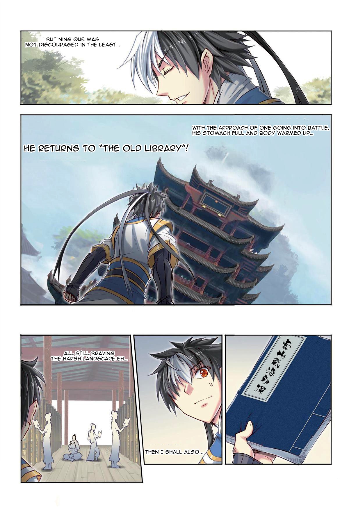Jiang Ye Chapter 26.2 page 13 - Chapter 26 v2 : The First stroke in Cleaving the Mountain Apart