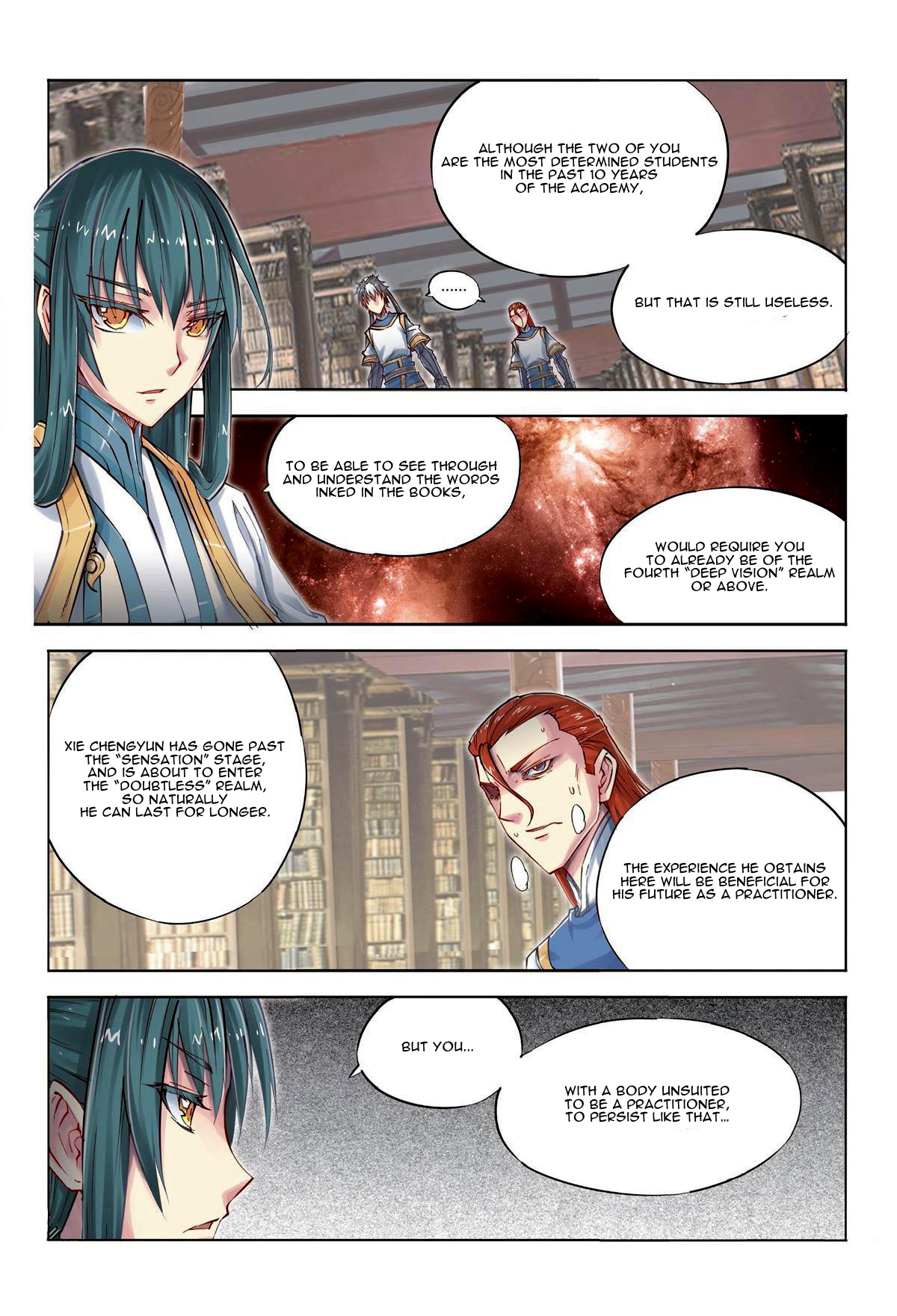 Jiang Ye Chapter 26.2 page 18 - Chapter 26 v2 : The First stroke in Cleaving the Mountain Apart