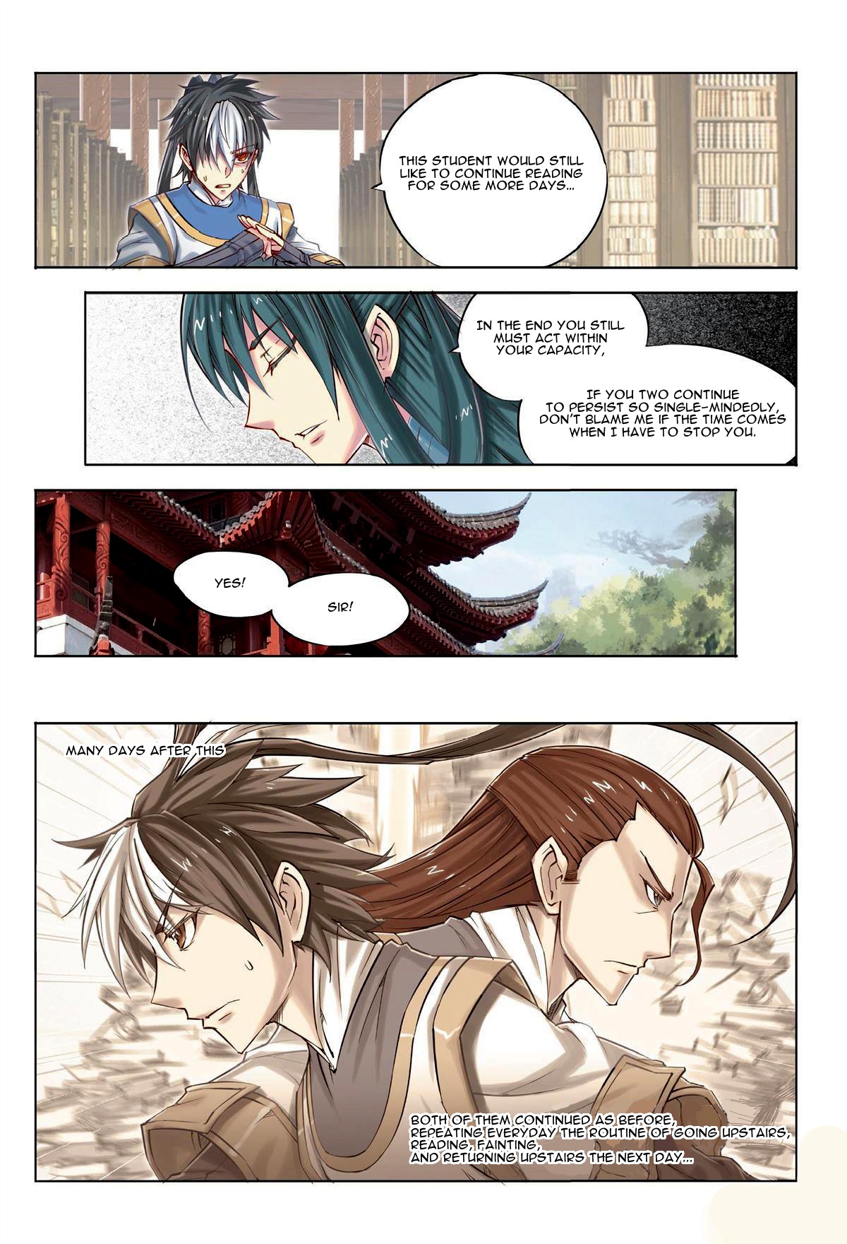 Jiang Ye Chapter 26.2 page 20 - Chapter 26 v2 : The First stroke in Cleaving the Mountain Apart