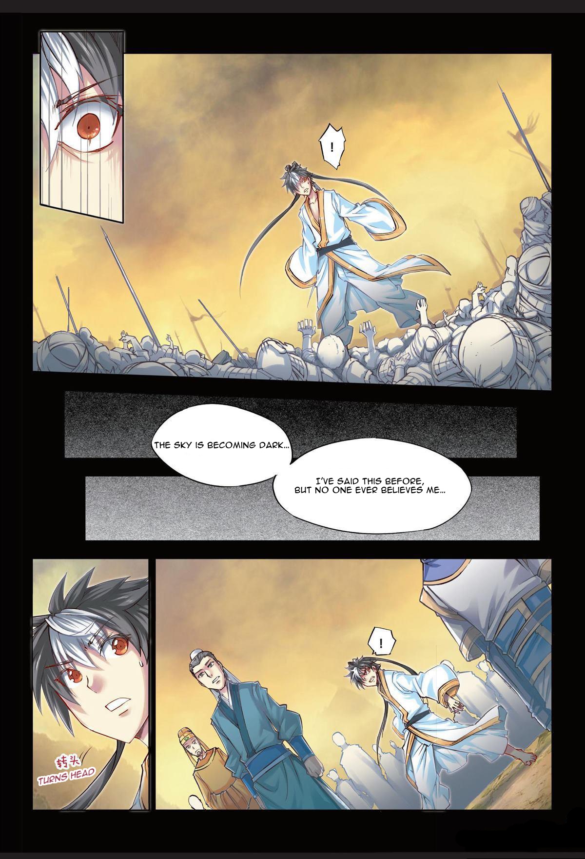 Jiang Ye Chapter 26.2 page 4 - Chapter 26 v2 : The First stroke in Cleaving the Mountain Apart