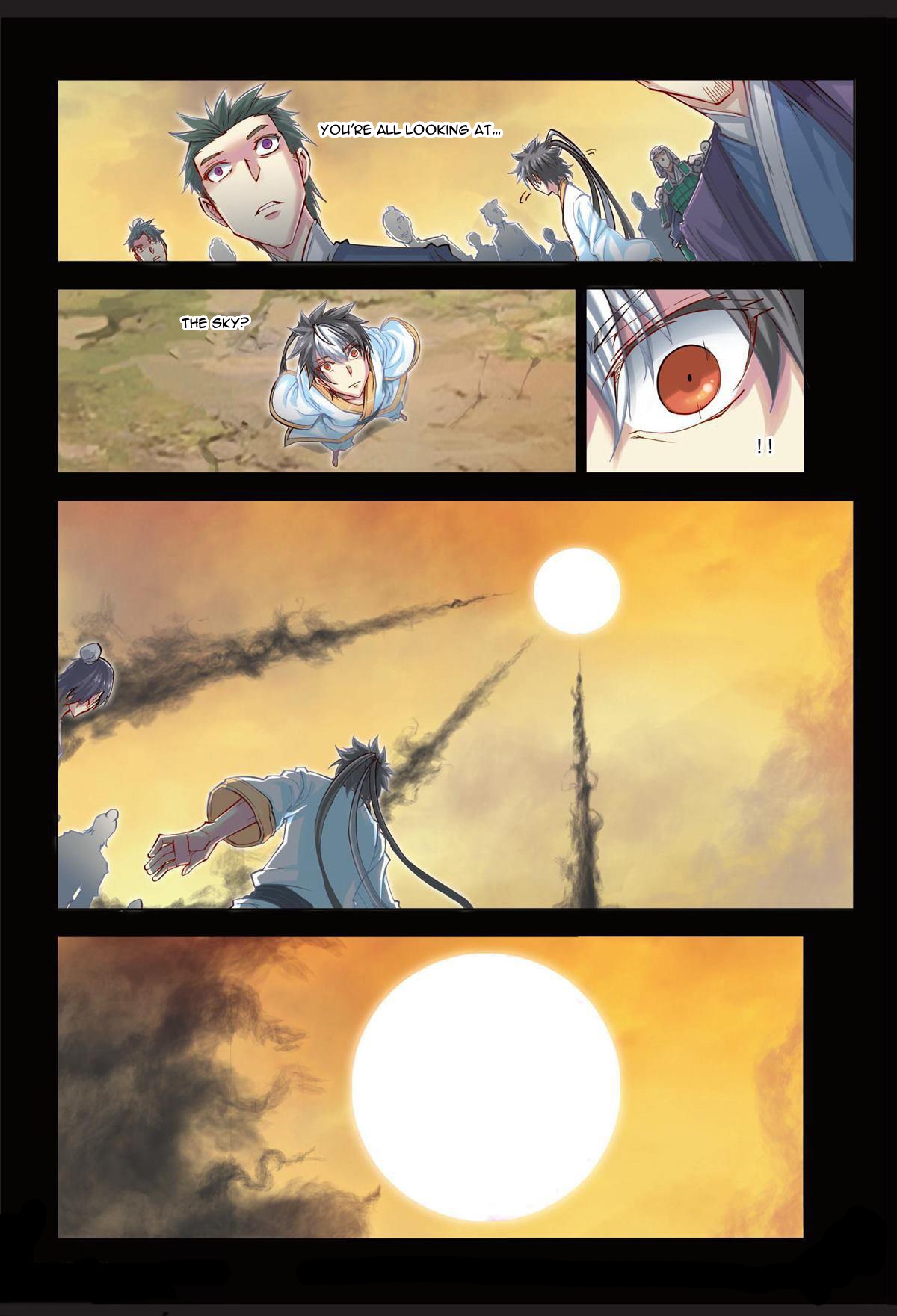 Jiang Ye Chapter 26.2 page 5 - Chapter 26 v2 : The First stroke in Cleaving the Mountain Apart