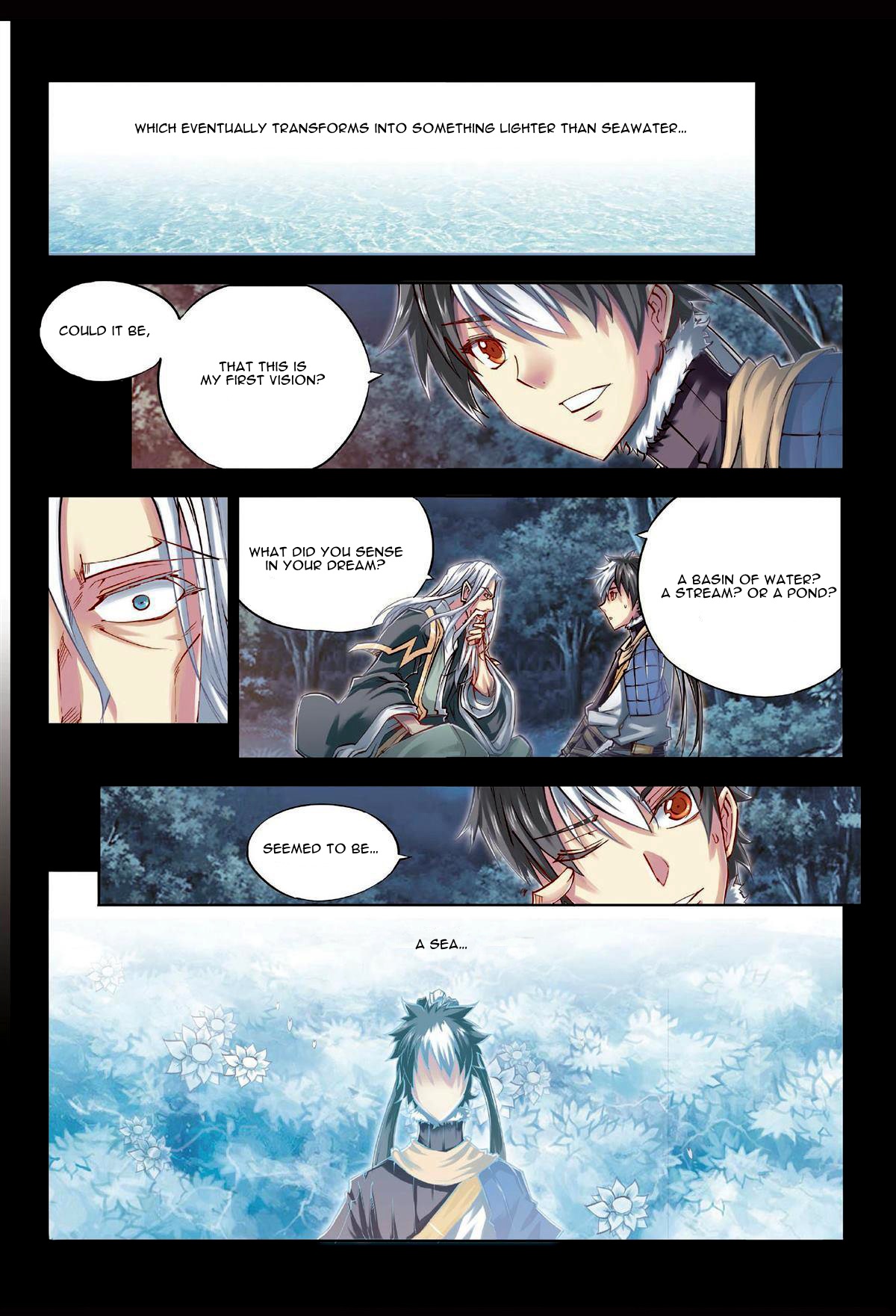 Jiang Ye Chapter 26.2 page 8 - Chapter 26 v2 : The First stroke in Cleaving the Mountain Apart