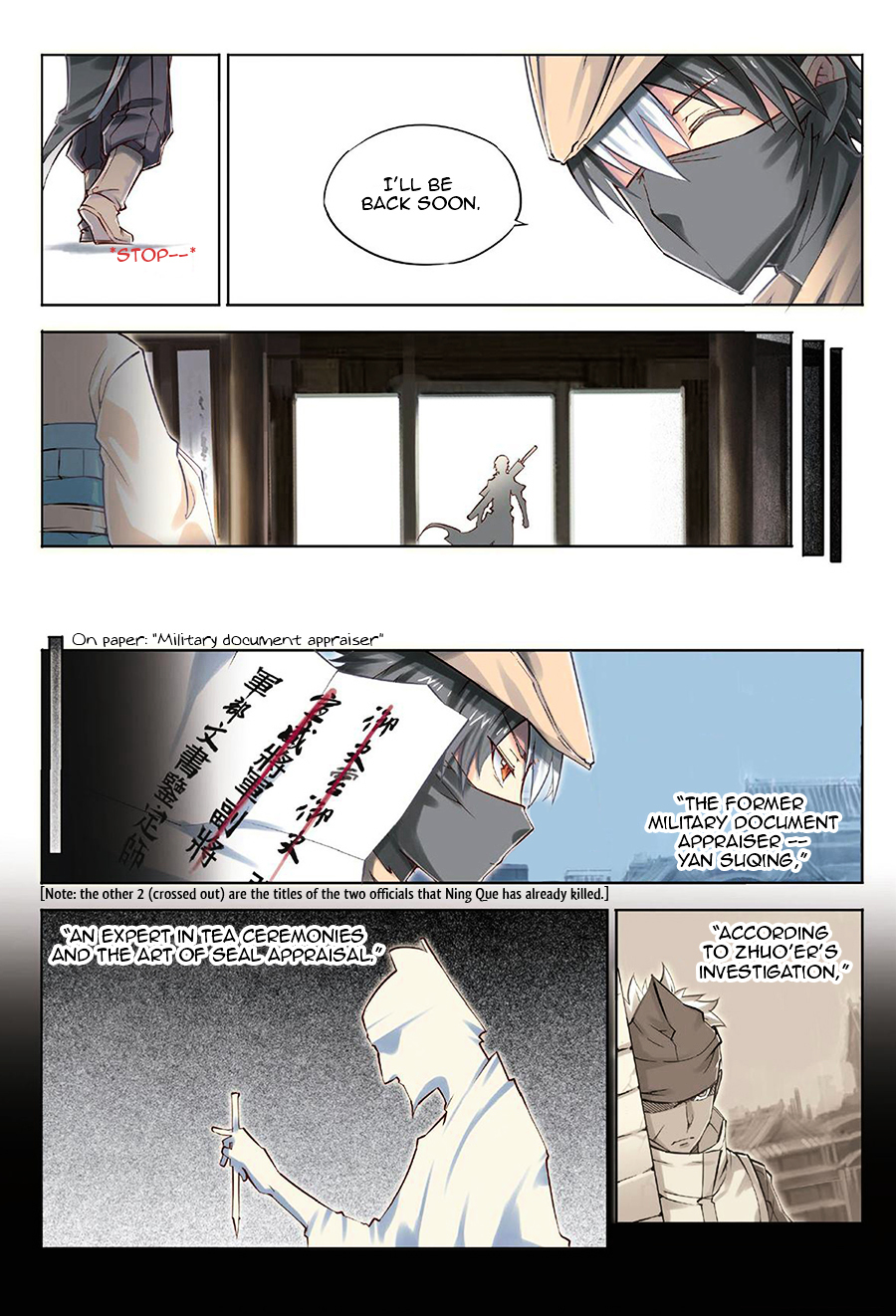 Jiang Ye Chapter 34 page 12 - Chapter 34 : Lake Shore, Tea Master