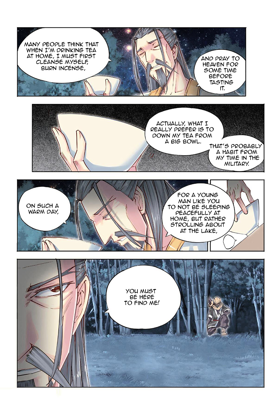 Jiang Ye Chapter 34 page 16 - Chapter 34 : Lake Shore, Tea Master