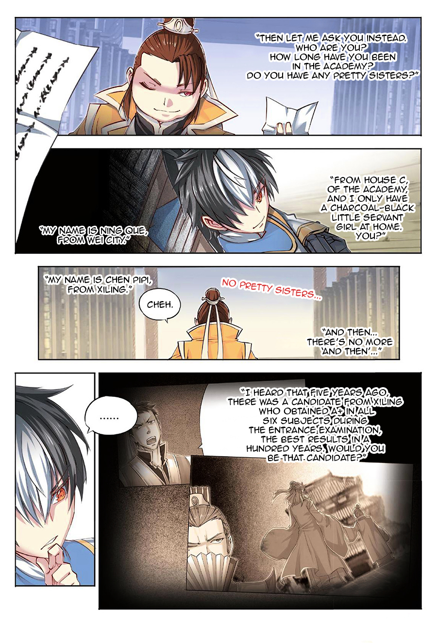 Jiang Ye Chapter 34 page 3 - Chapter 34 : Lake Shore, Tea Master