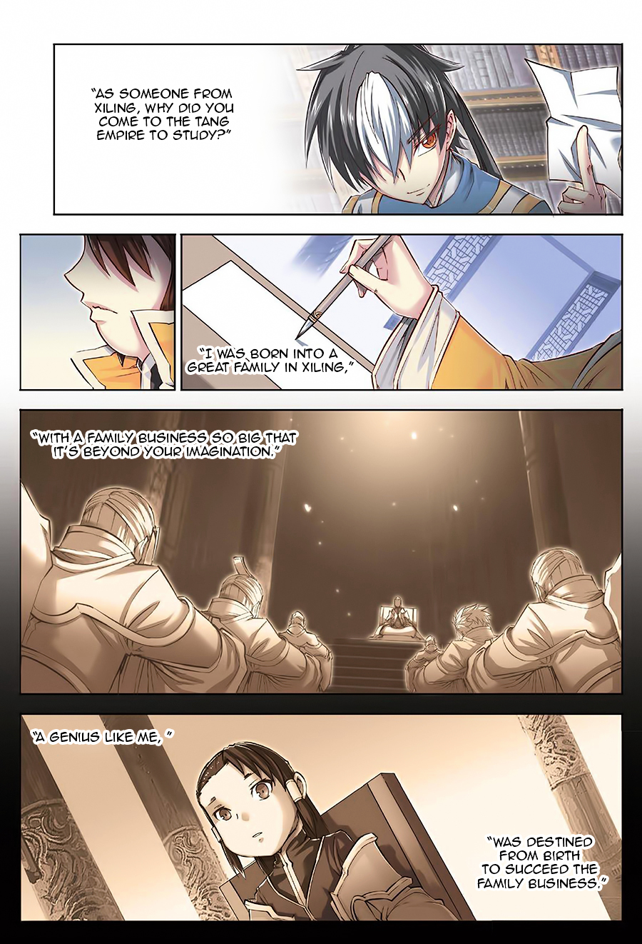 Jiang Ye Chapter 34 page 5 - Chapter 34 : Lake Shore, Tea Master