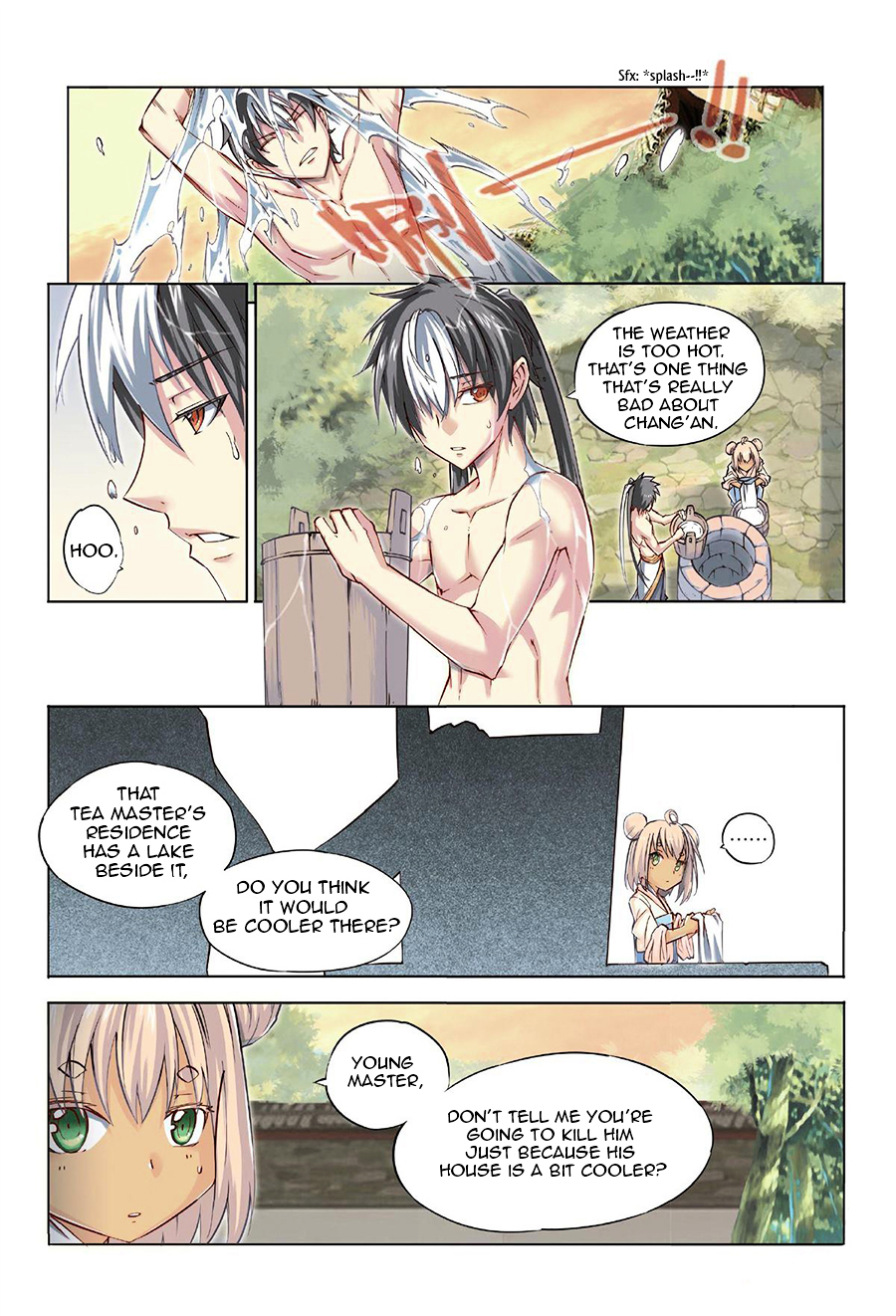 Jiang Ye Chapter 34 page 9 - Chapter 34 : Lake Shore, Tea Master