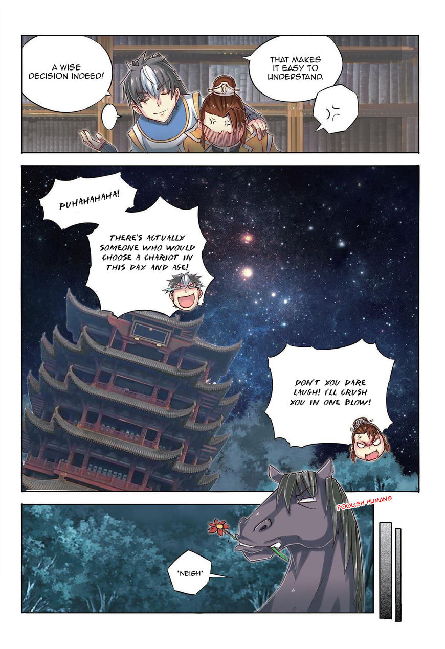 Jiang Ye Chapter 41.1 page 6 - Chapter 41.1 : Miscellaneous Affairs of the Academy: How a fatt ... the horseman...