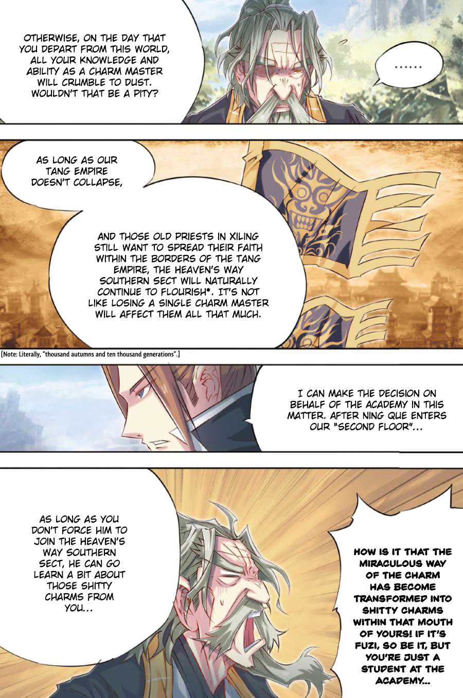 Jiang Ye Chapter 56 page 11 - Chapter 56: Light of Dawn, Glorious View