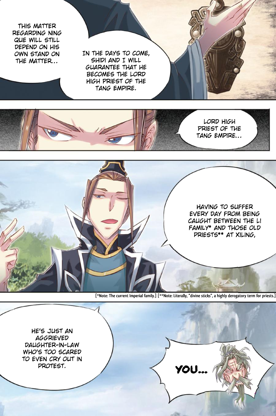Jiang Ye Chapter 56 page 5 - Chapter 56: Light of Dawn, Glorious View