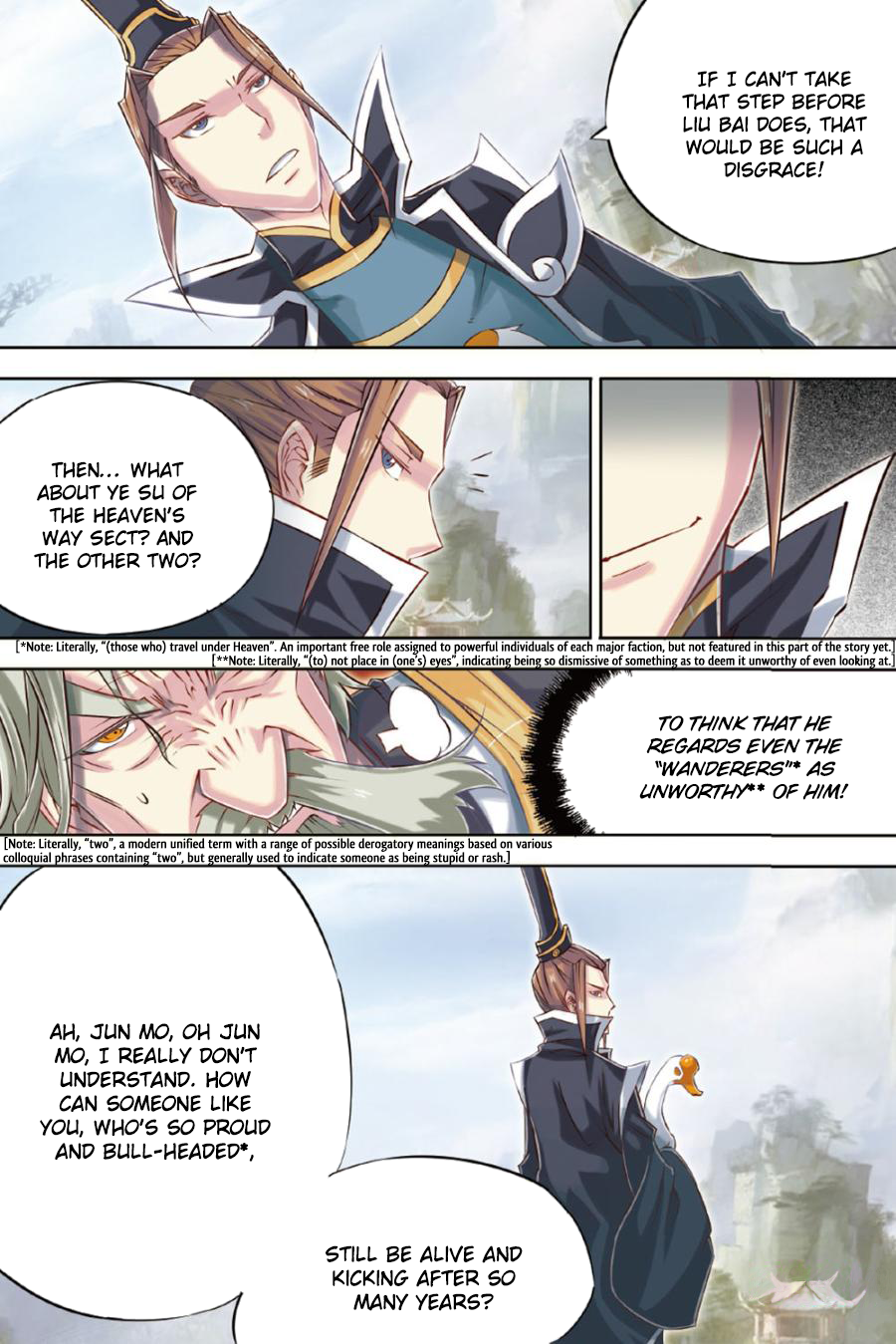 Jiang Ye Chapter 56 page 8 - Chapter 56: Light of Dawn, Glorious View