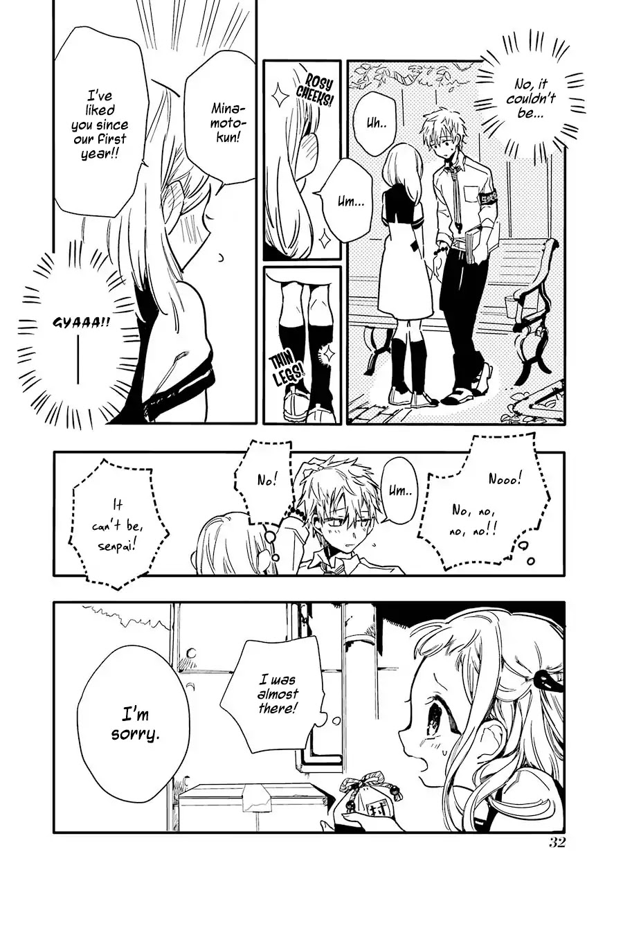 Jibaku Shounen Hanako-kun Chapter 1 page 35 - Chapter 1
