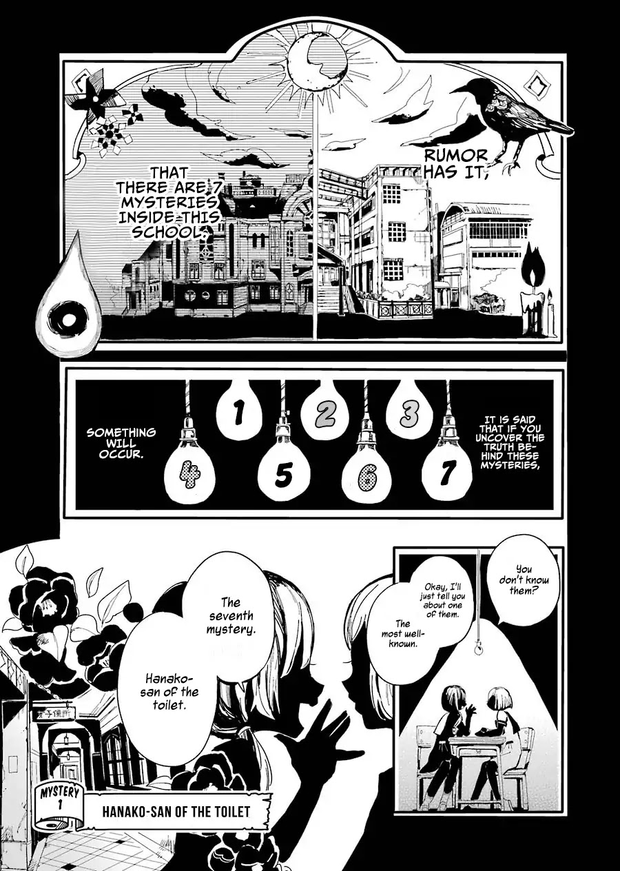 Jibaku Shounen Hanako-kun Chapter 1 page 6 - Chapter 1