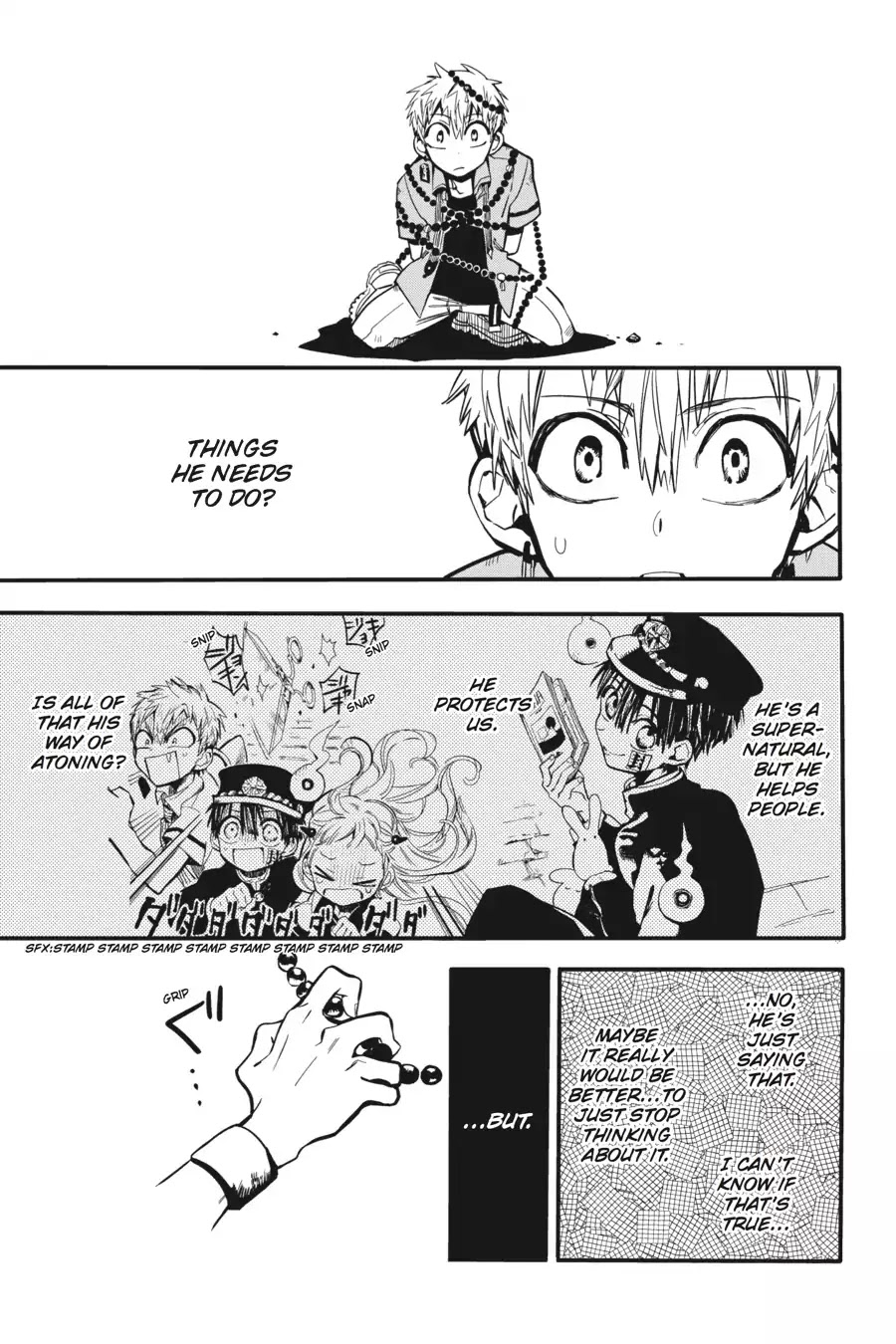 Jibaku Shounen Hanako-kun Chapter 10 page 17 - Chapter 10