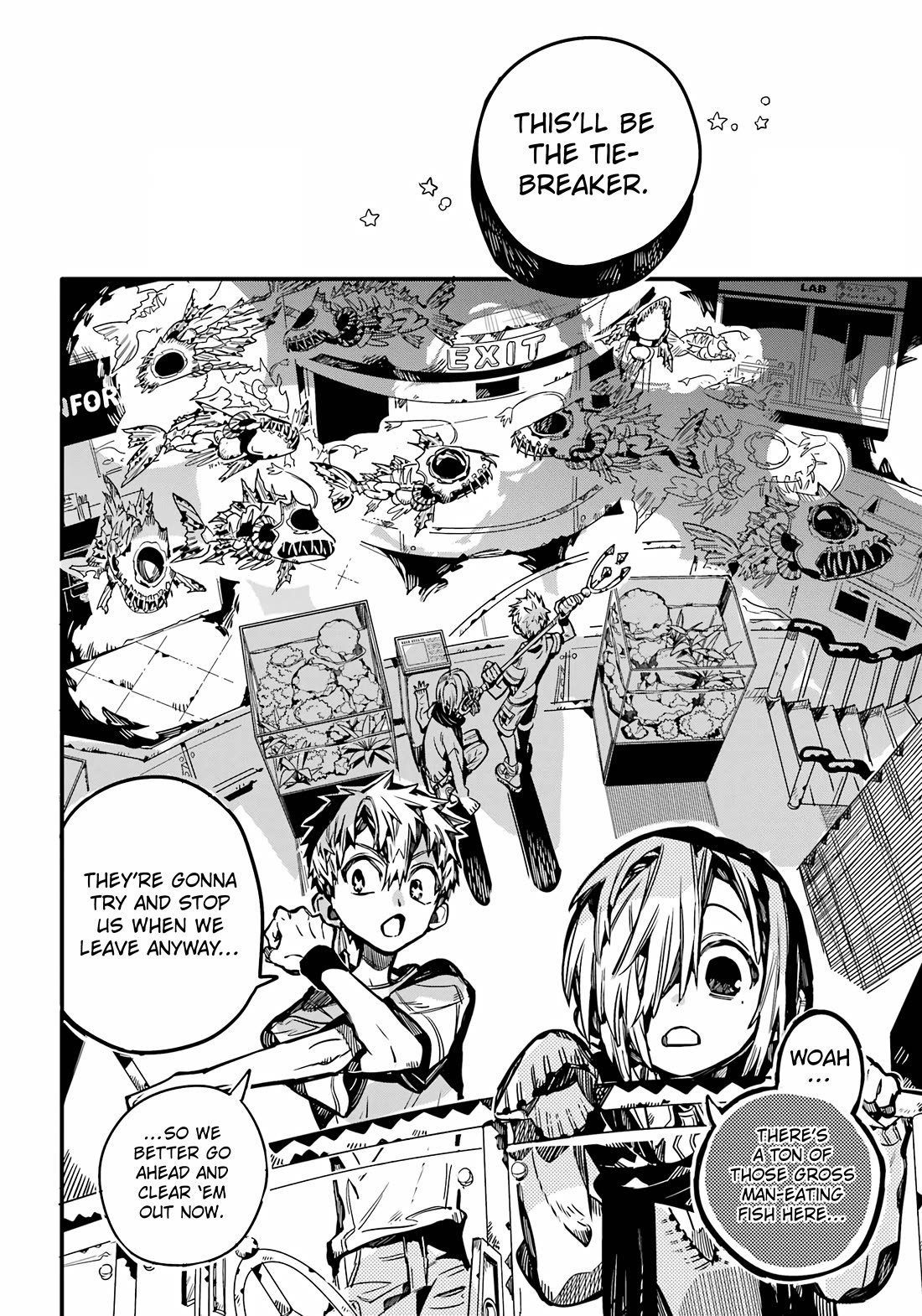Jibaku Shounen Hanako-kun Chapter 100 page 11 - Chapter 100: Night Out (Part 3)