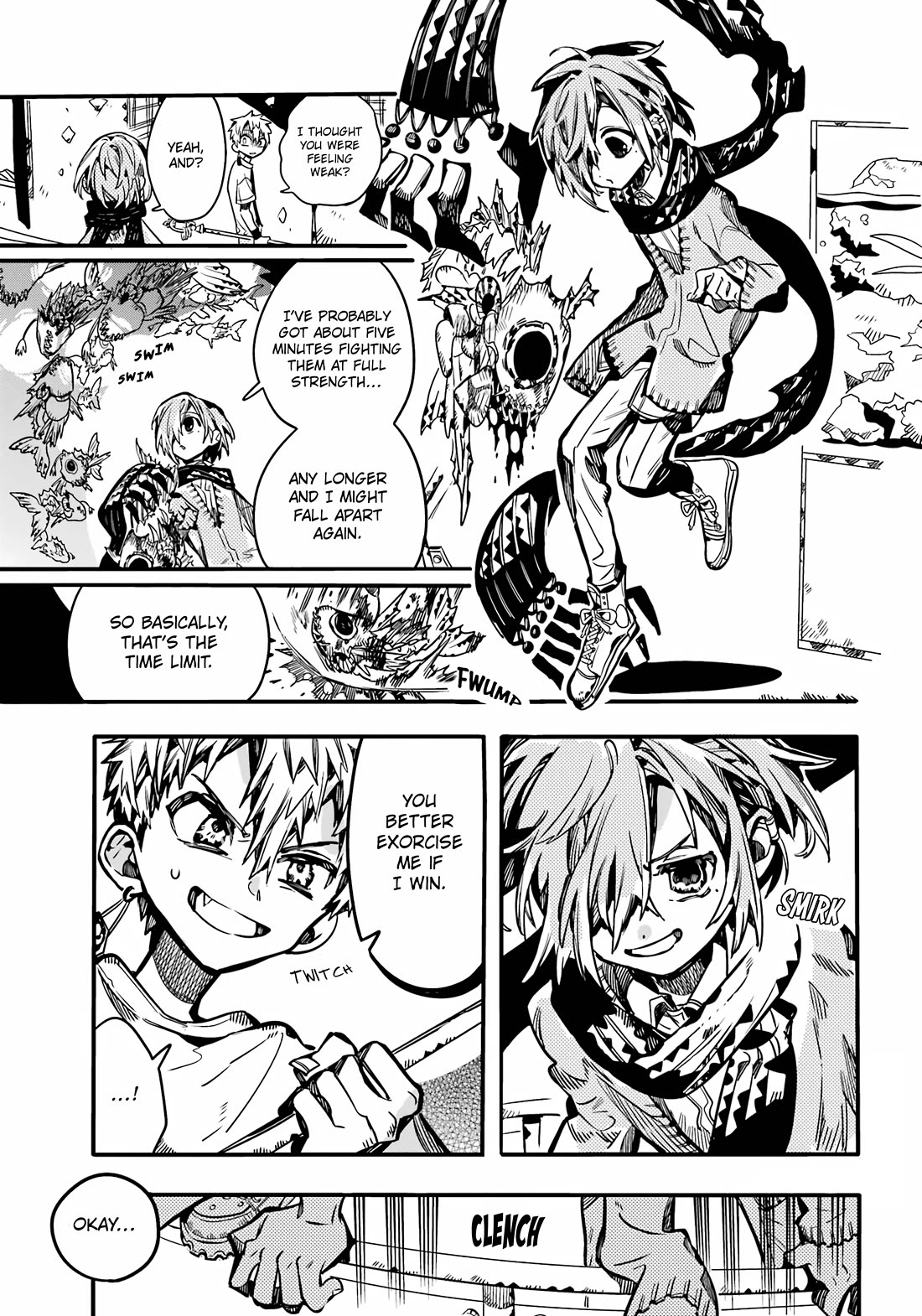 Jibaku Shounen Hanako-kun Chapter 100 page 14 - Chapter 100: Night Out (Part 3)