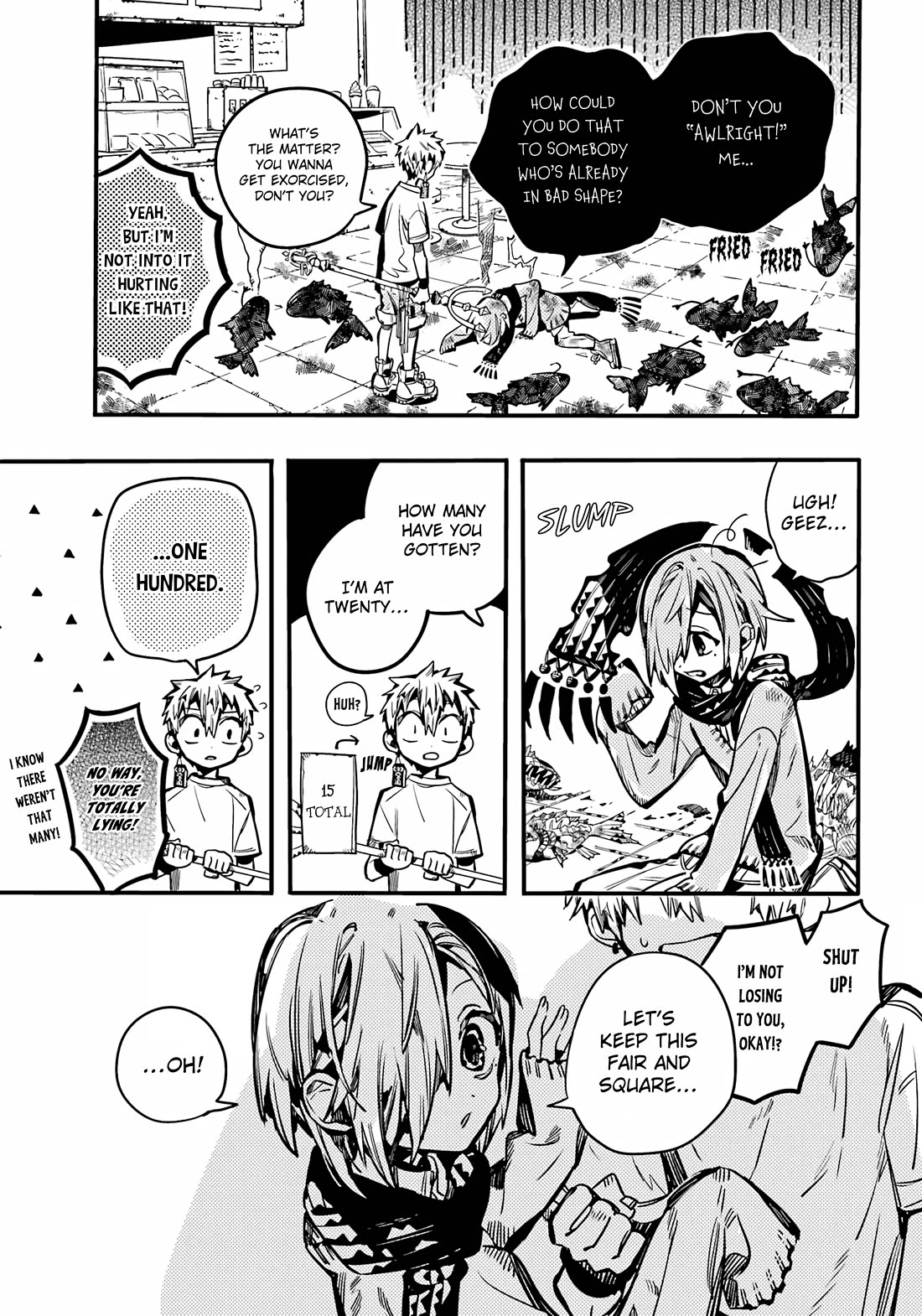 Jibaku Shounen Hanako-kun Chapter 100 page 18 - Chapter 100: Night Out (Part 3)