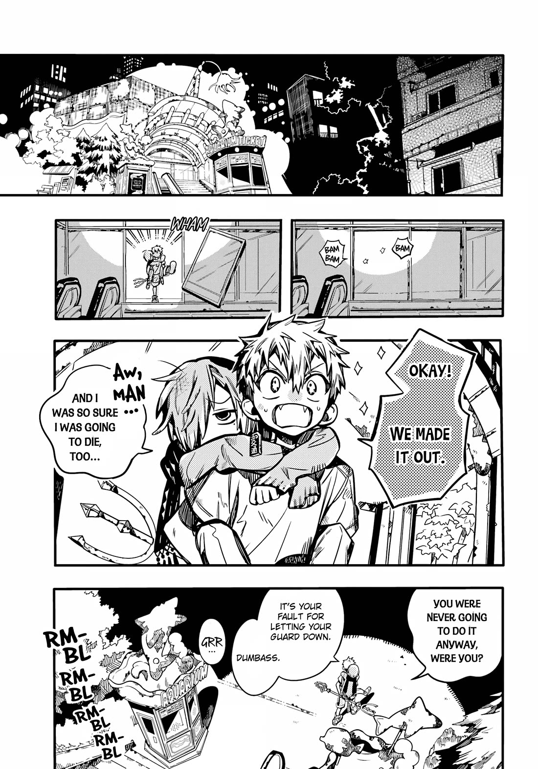 Jibaku Shounen Hanako-kun Chapter 100 page 30 - Chapter 100: Night Out (Part 3)