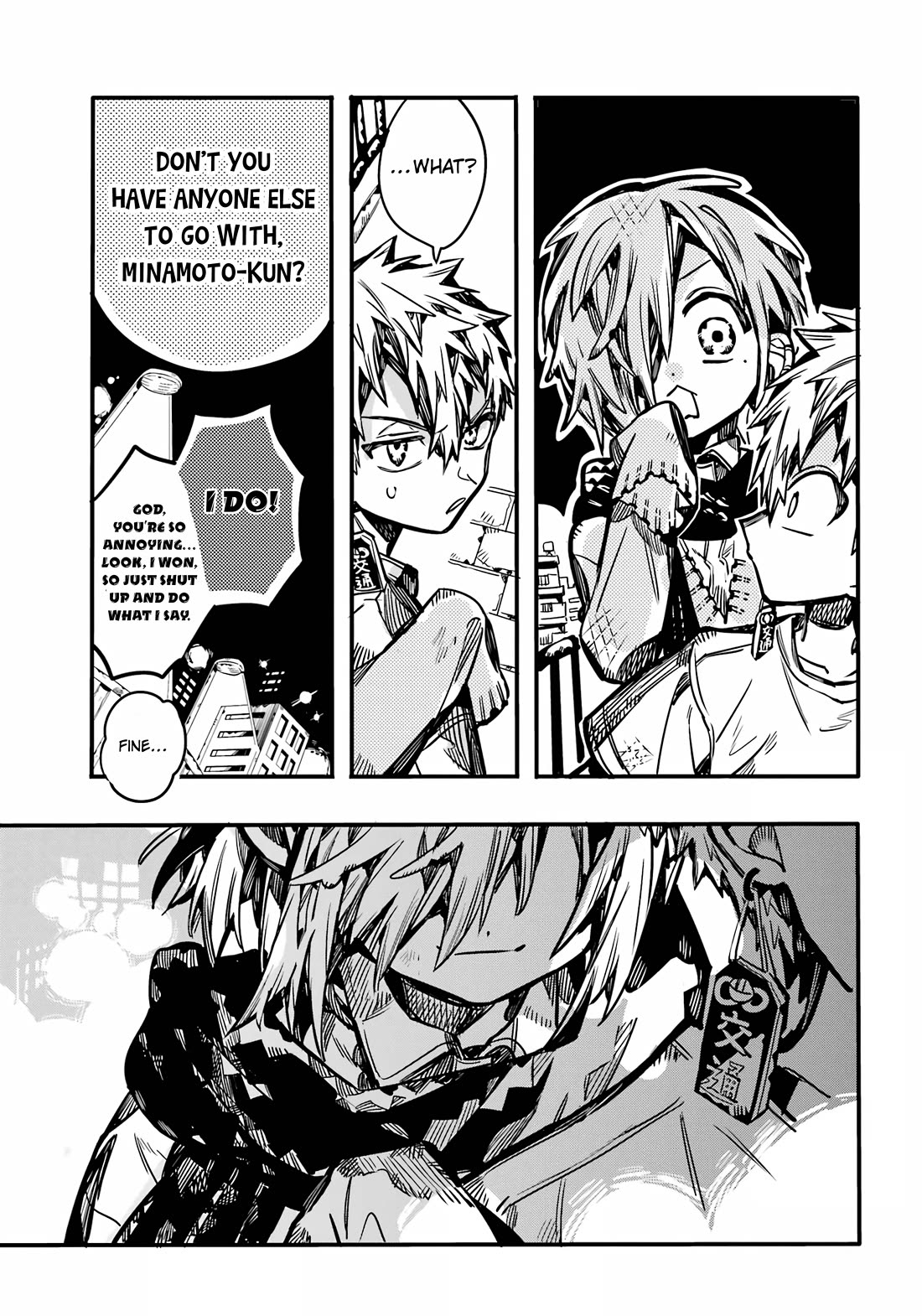 Jibaku Shounen Hanako-kun Chapter 100 page 36 - Chapter 100: Night Out (Part 3)