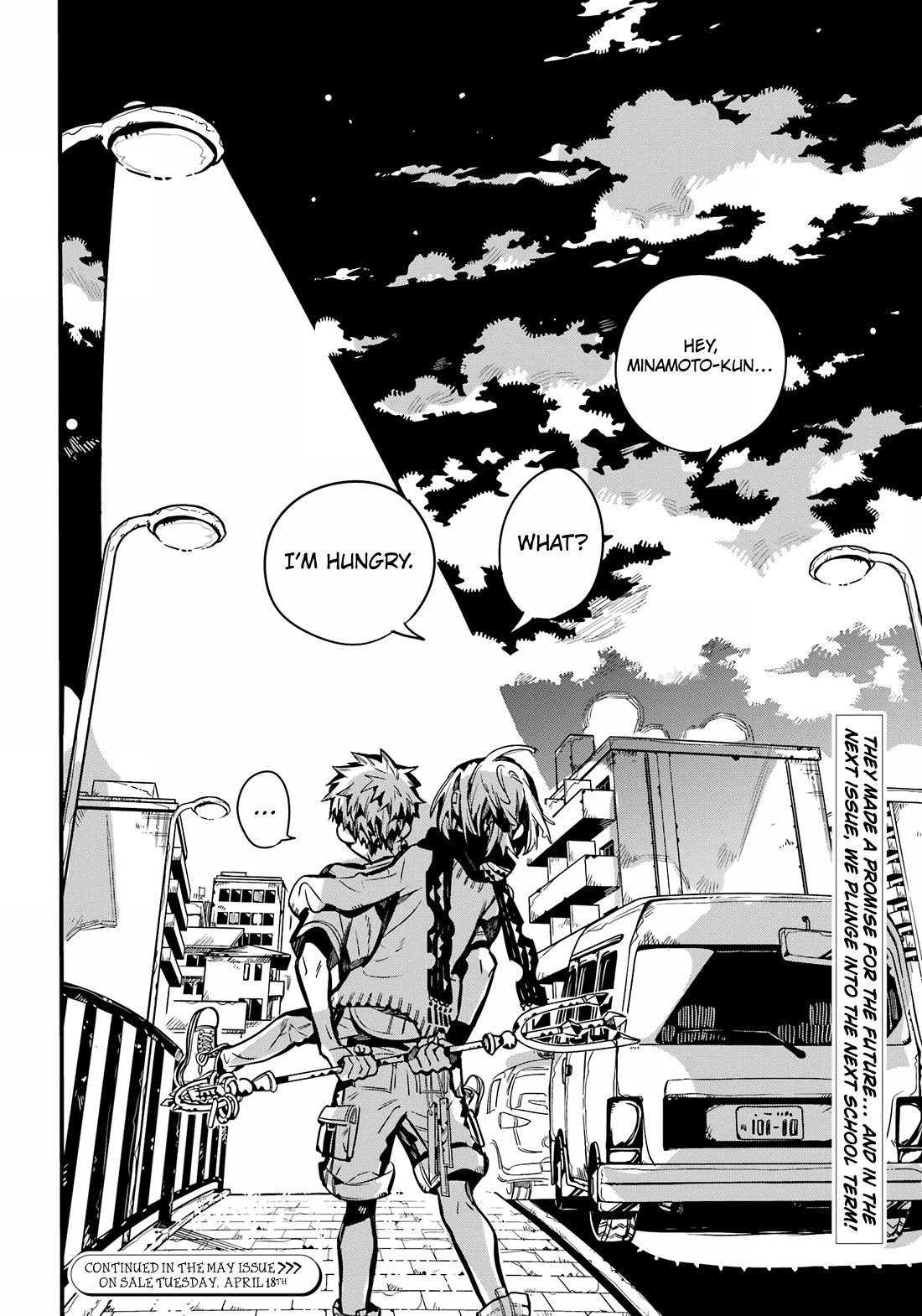 Jibaku Shounen Hanako-kun Chapter 100 page 37 - Chapter 100: Night Out (Part 3)