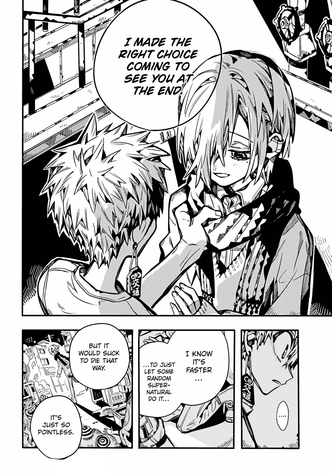 Jibaku Shounen Hanako-kun Chapter 100 page 7 - Chapter 100: Night Out (Part 3)