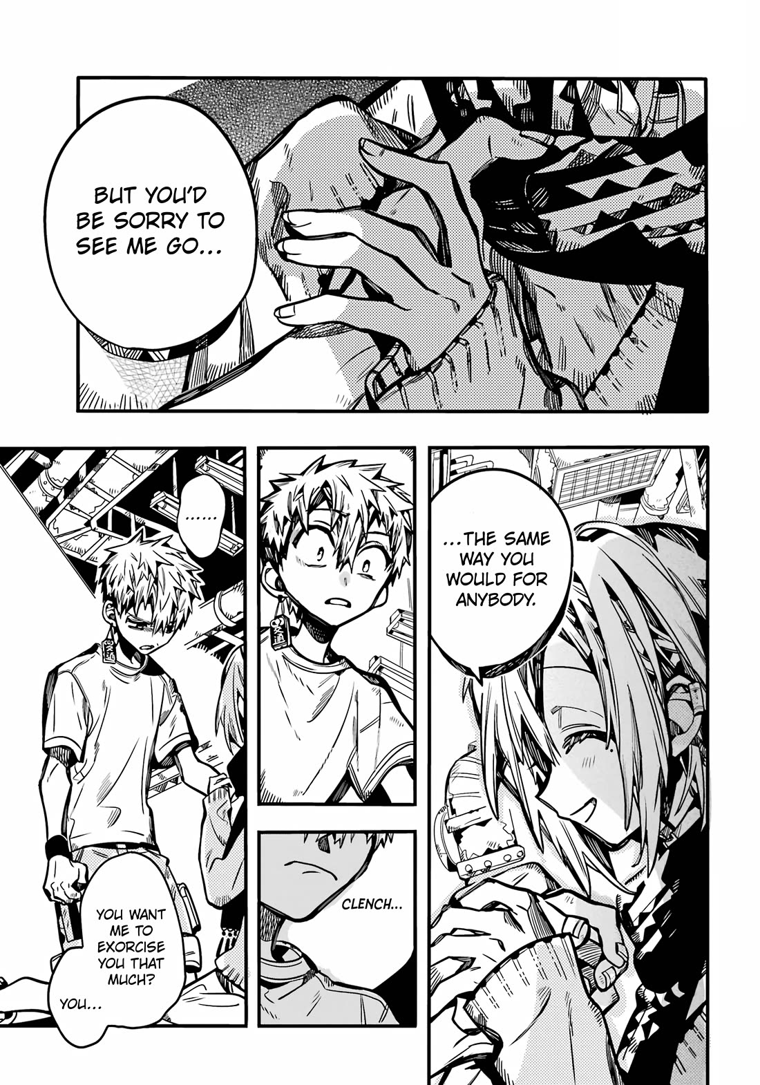 Jibaku Shounen Hanako-kun Chapter 100 page 8 - Chapter 100: Night Out (Part 3)