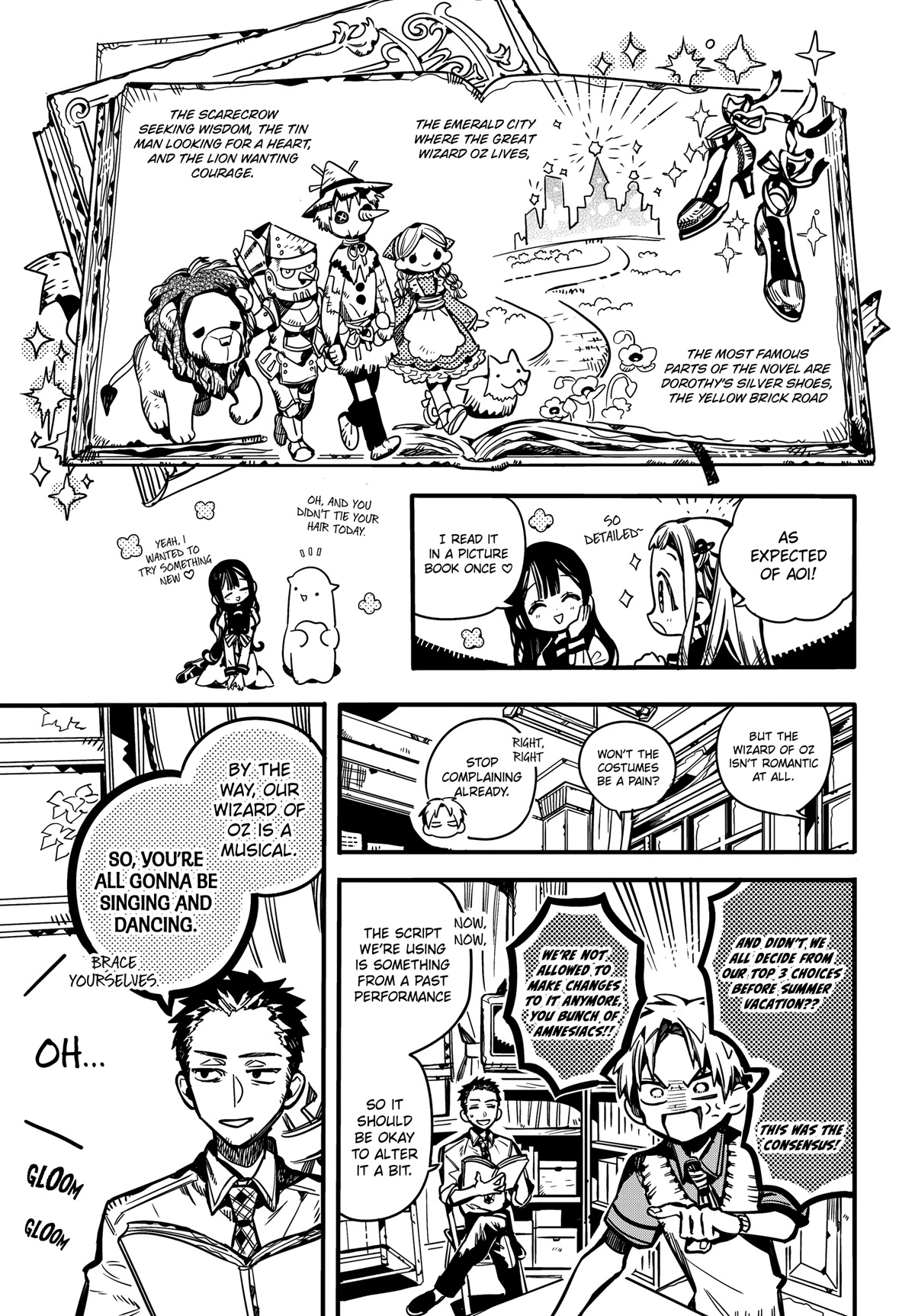 Jibaku Shounen Hanako-kun Chapter 101 page 12 - Chapter 101: Omen (Part 1)
