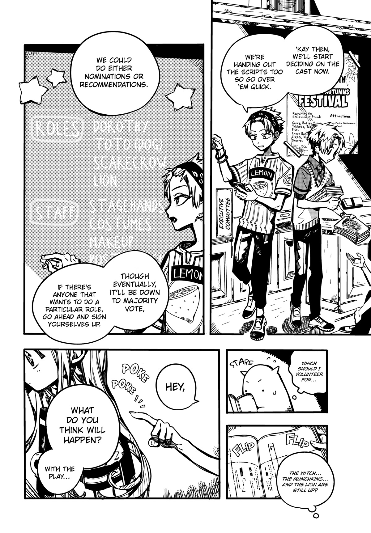 Jibaku Shounen Hanako-kun Chapter 101 page 13 - Chapter 101: Omen (Part 1)