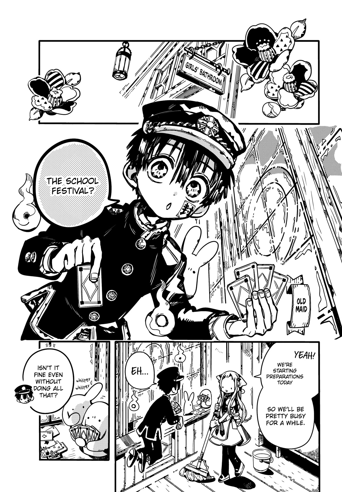 Jibaku Shounen Hanako-kun Chapter 101 page 16 - Chapter 101: Omen (Part 1)