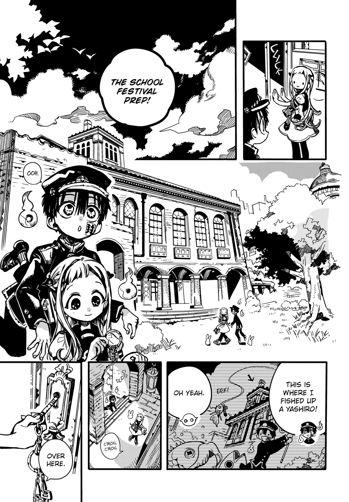 Jibaku Shounen Hanako-kun Chapter 101 page 20 - Chapter 101: Omen (Part 1)