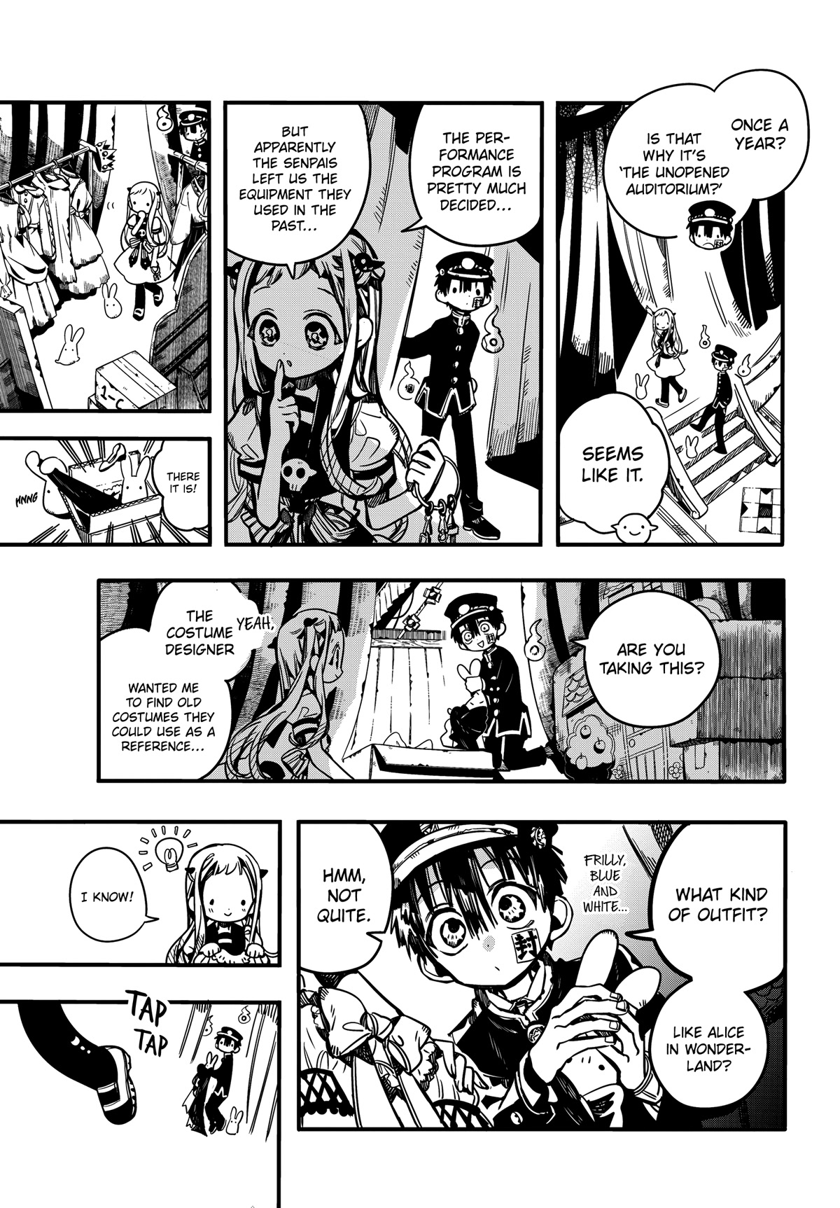 Jibaku Shounen Hanako-kun Chapter 101 page 22 - Chapter 101: Omen (Part 1)