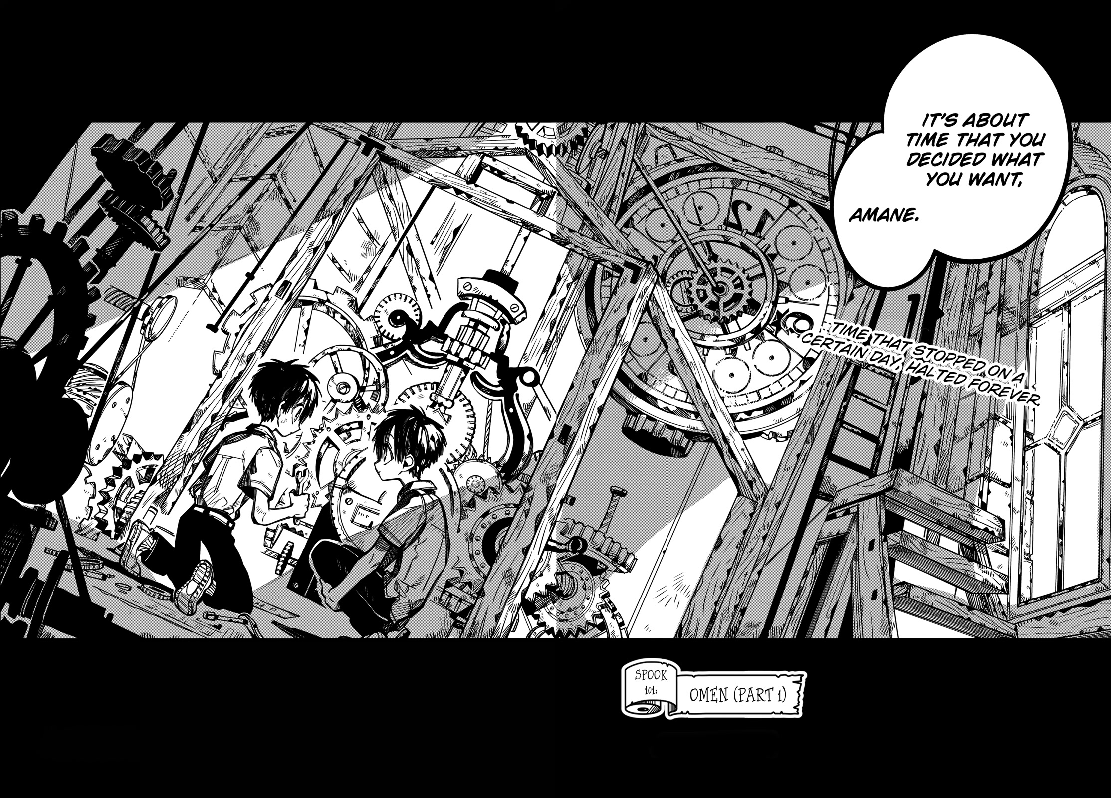 Jibaku Shounen Hanako-kun Chapter 101 page 8 - Chapter 101: Omen (Part 1)