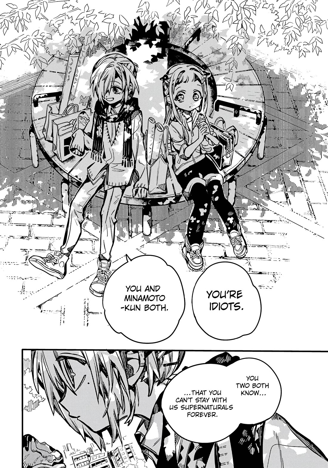 Jibaku Shounen Hanako-kun Chapter 102 page 15 - Chapter 102: Omen (Part 2)