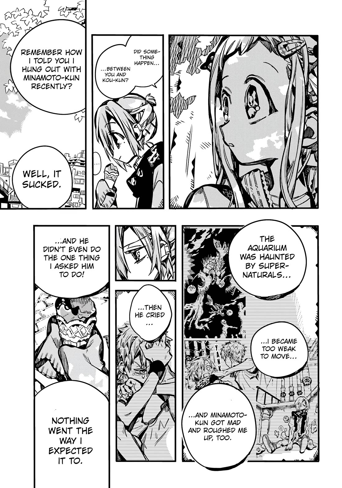 Jibaku Shounen Hanako-kun Chapter 102 page 16 - Chapter 102: Omen (Part 2)