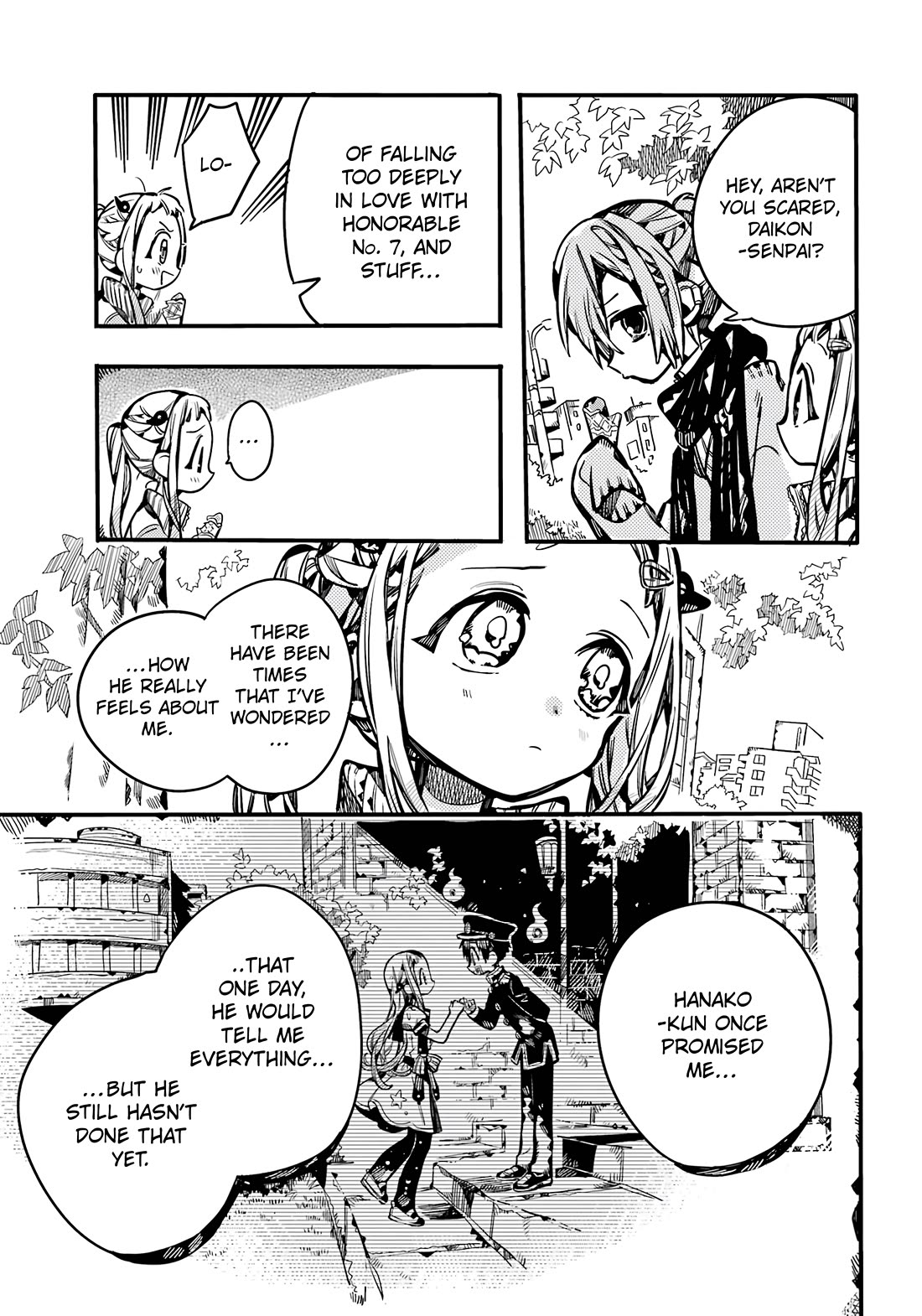 Jibaku Shounen Hanako-kun Chapter 102 page 18 - Chapter 102: Omen (Part 2)